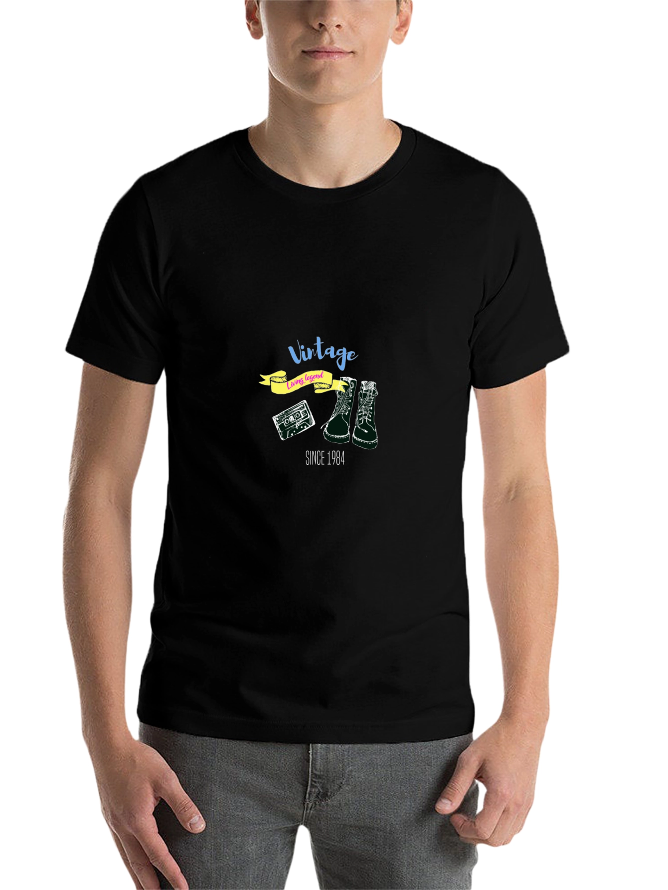 Vintage Since 1984 Graphic T-Shirt - 7