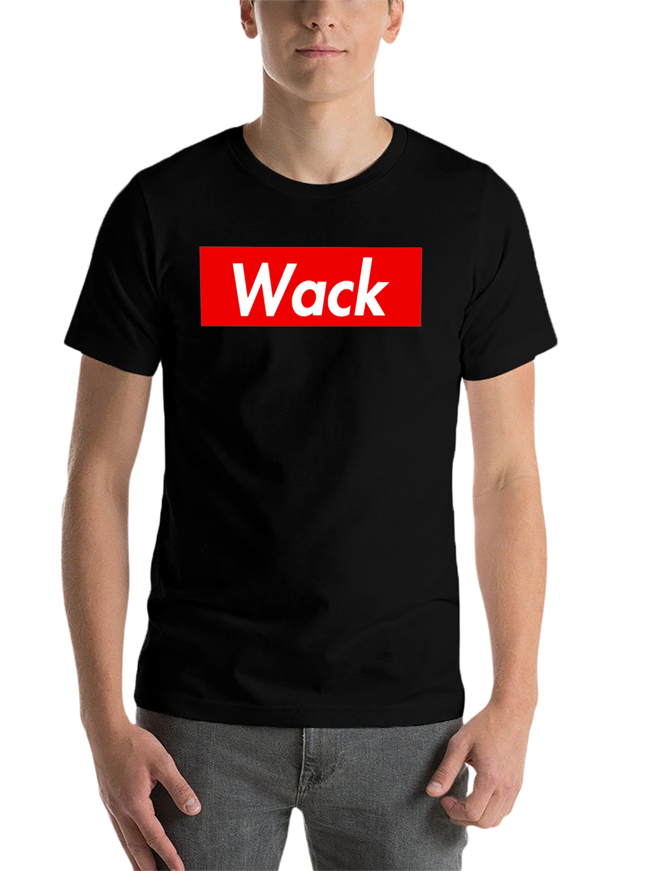 Black Wack T-Shirt - Supreme Style Parody Tee view 7