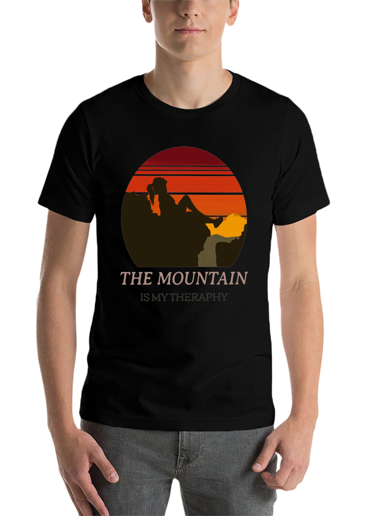 Black Mountain Therapy Graphic Tee view 7
