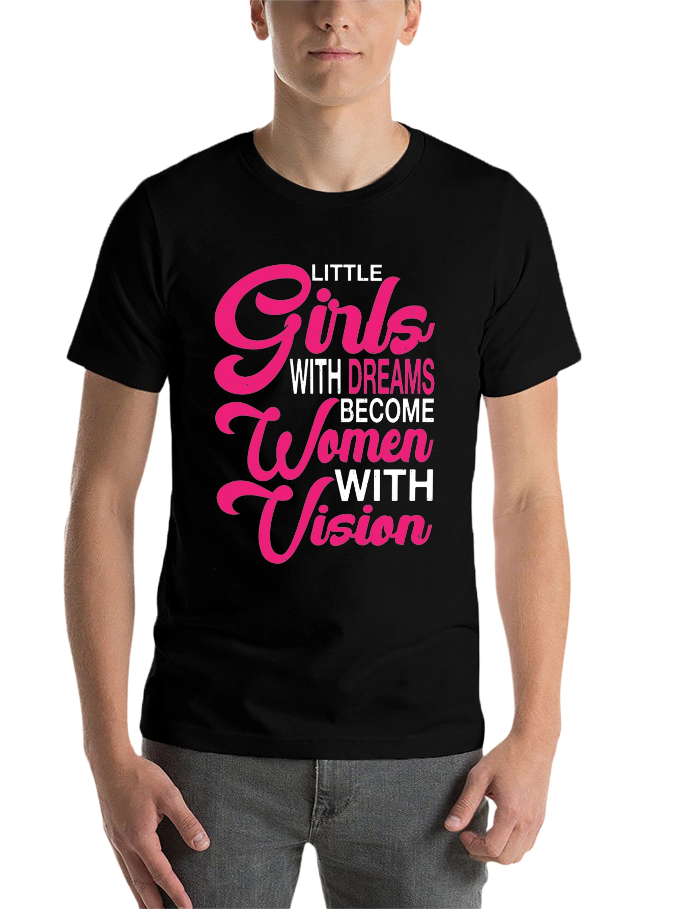 Black Empowering Women's Graphic Tee view 7