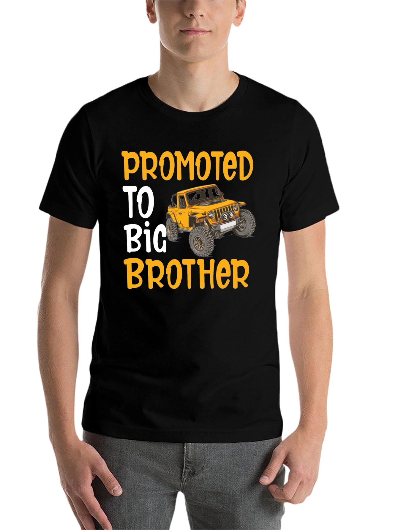 Black Promoted to Big Brother T-Shirt view 7