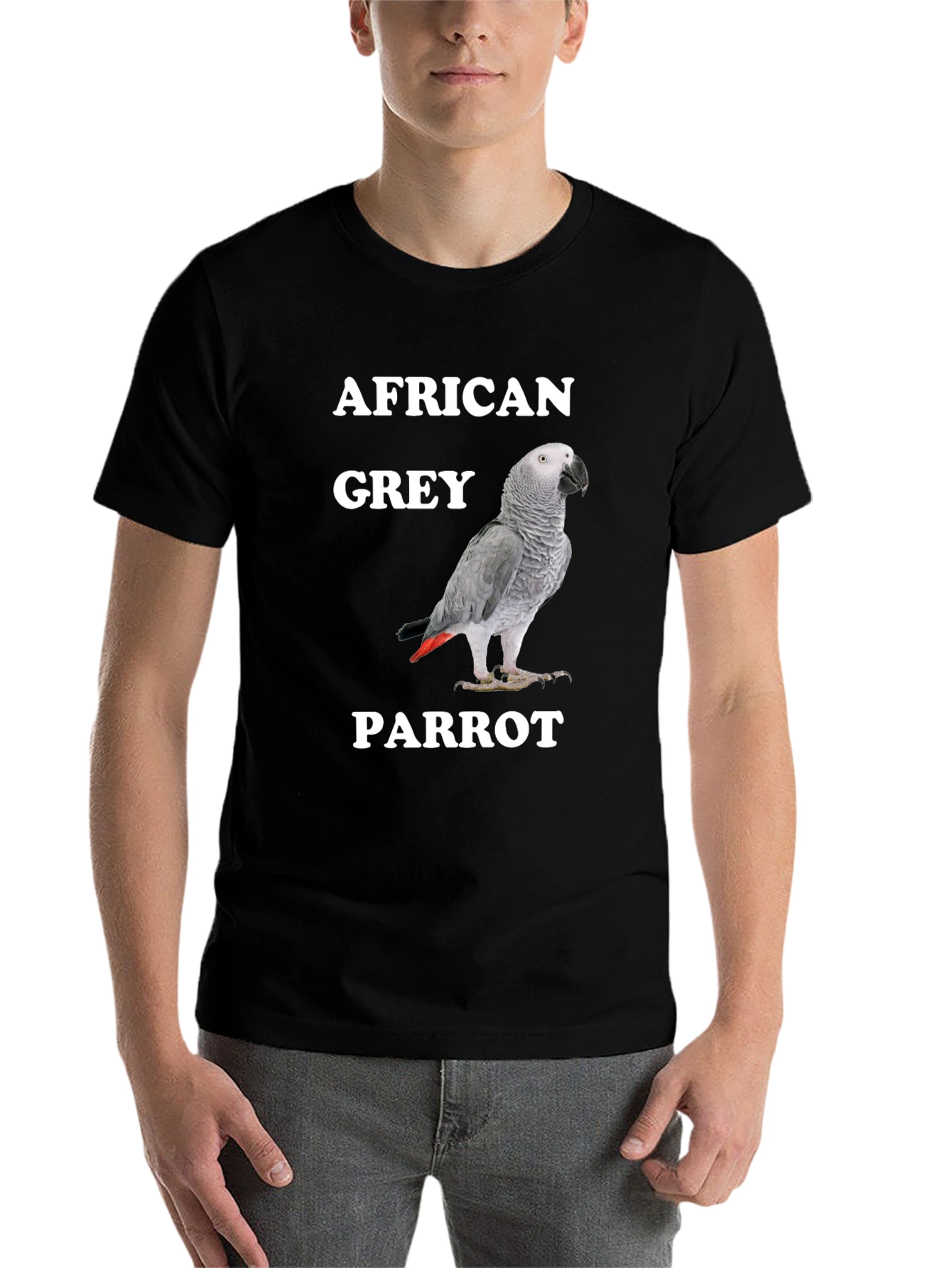 African Grey Parrot T-Shirt - 7