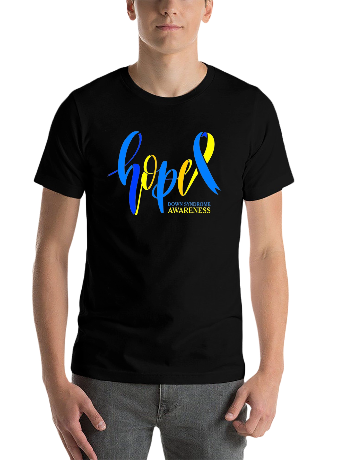 Hope Down Syndrome Awareness T-Shirt - 7