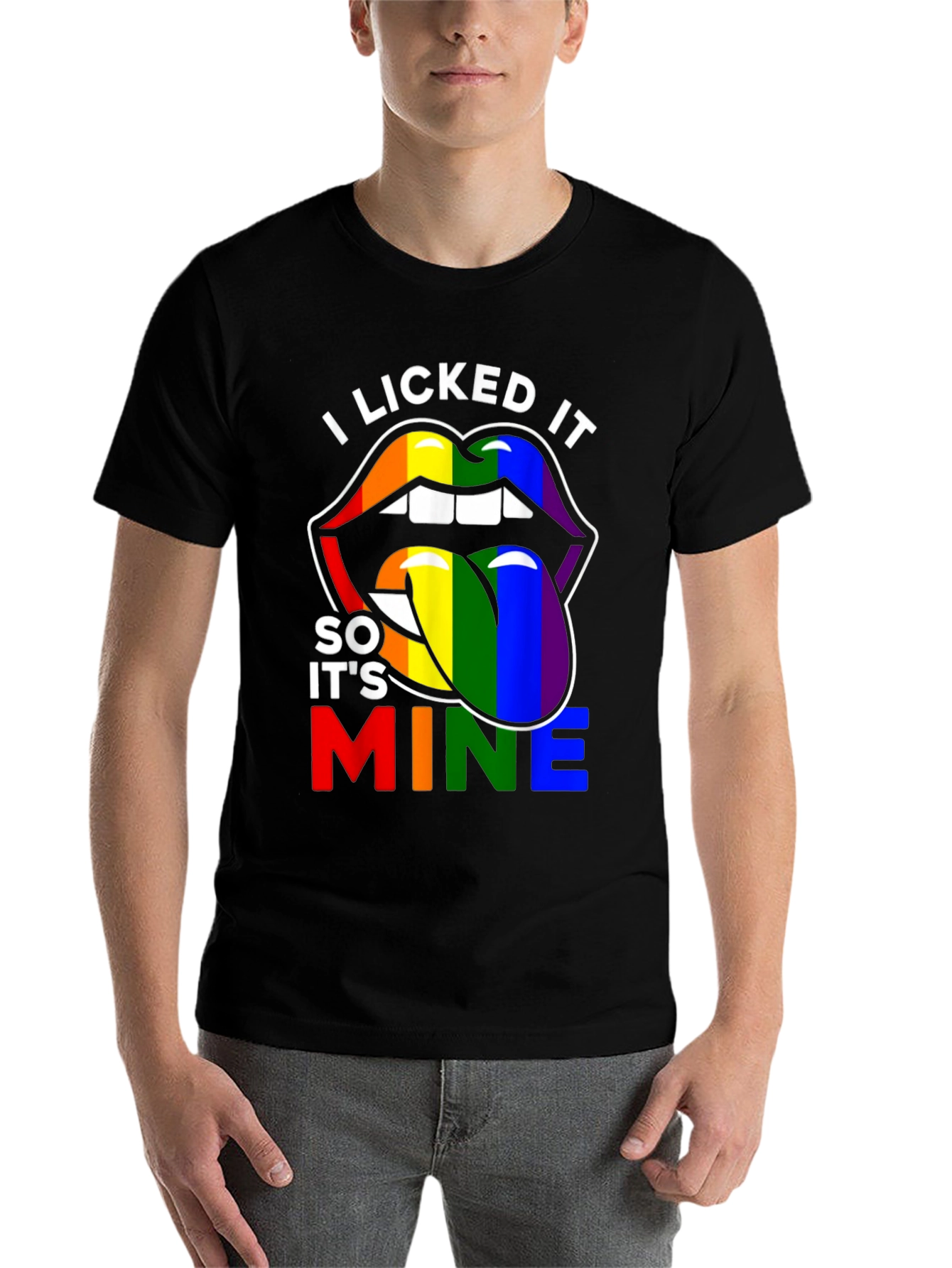 I Licked It So It's Mine Pride T-Shirt - 7