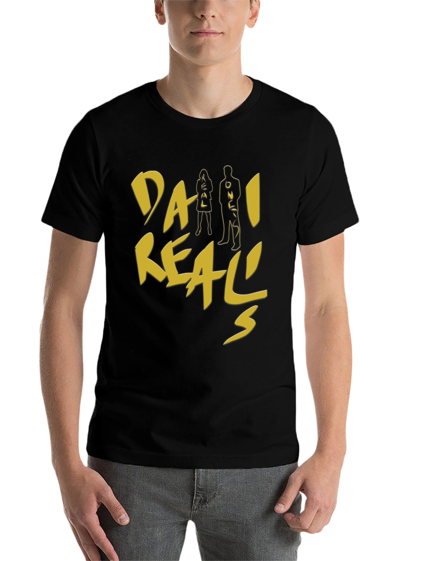 Black Dani Reals Only Black Graphic Tee view 7