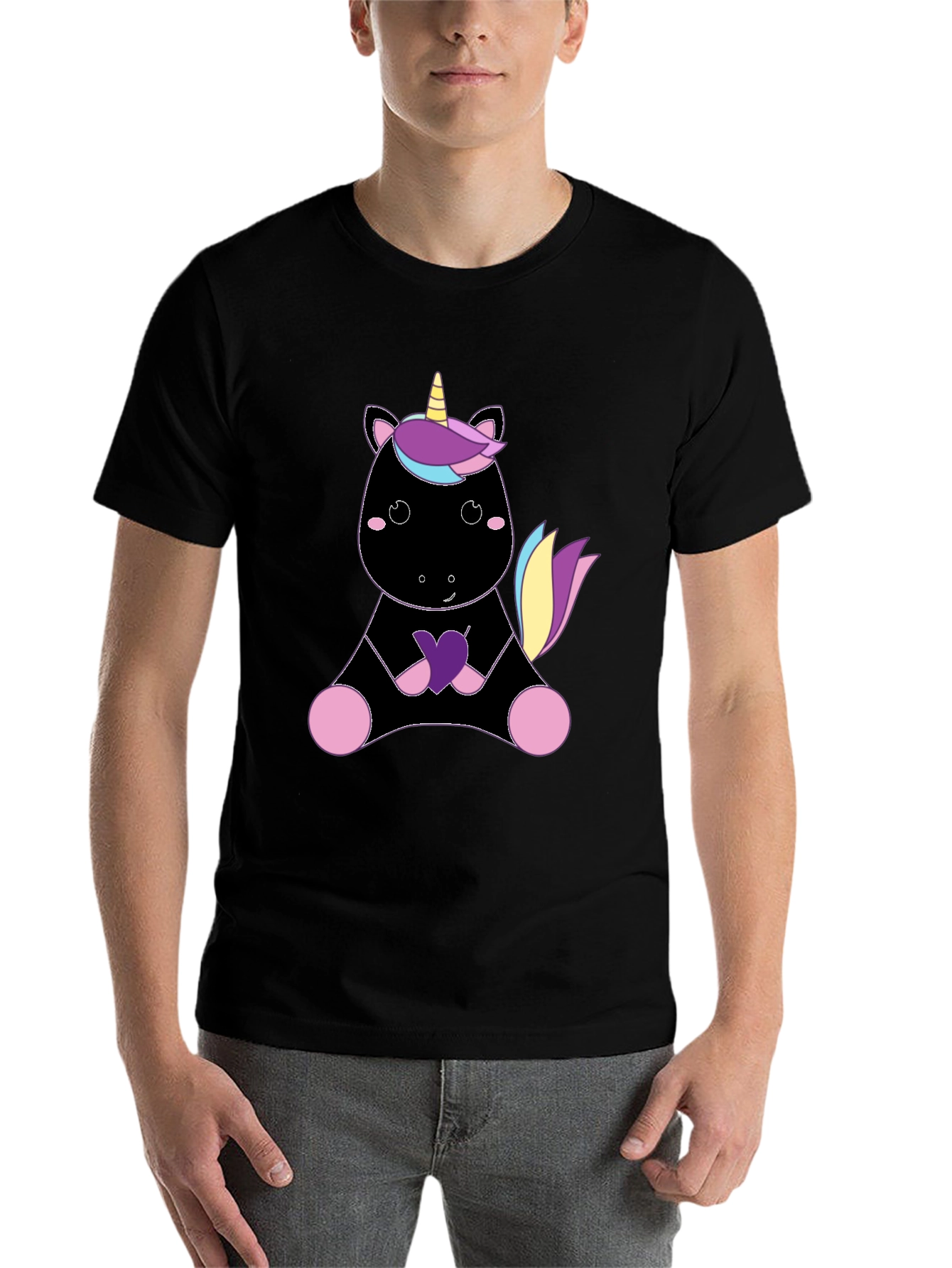 Unicorn Graphic Tee - Soft Cotton Blend - 7
