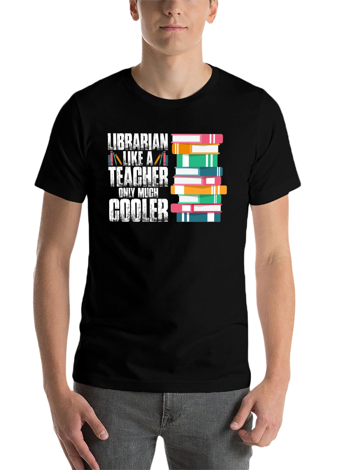 Librarian Cooler T-Shirt - Book Lover Apparel - 7