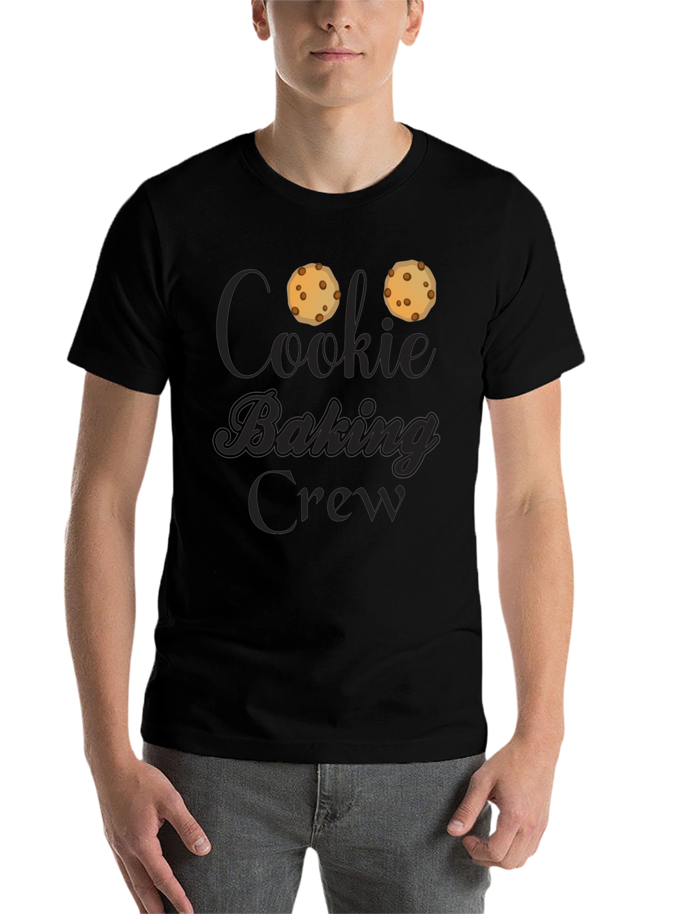 Black Cookie Baking Crew Black T-Shirt view 7