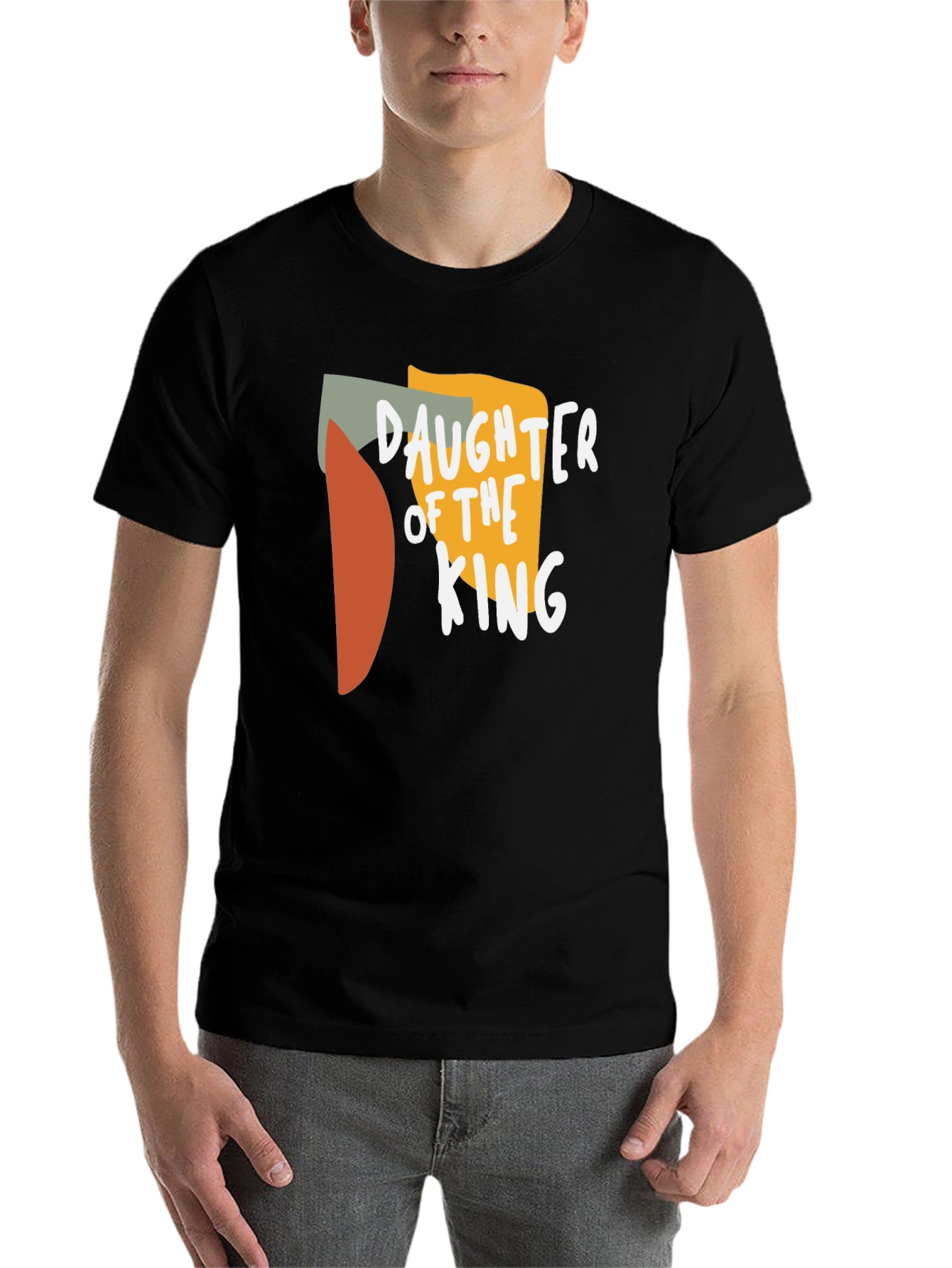 Black Daughter of the King Graphic T-Shirt - Black view 7