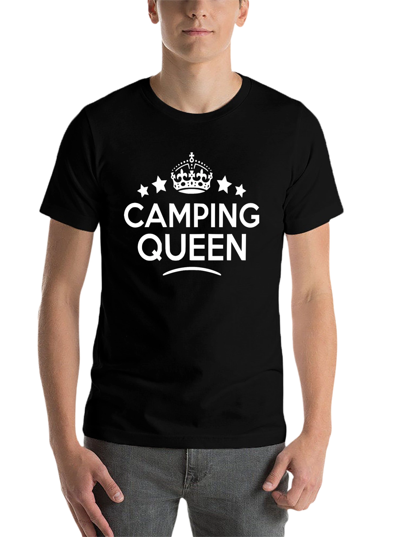 Camping Queen Graphic T-Shirt - 7