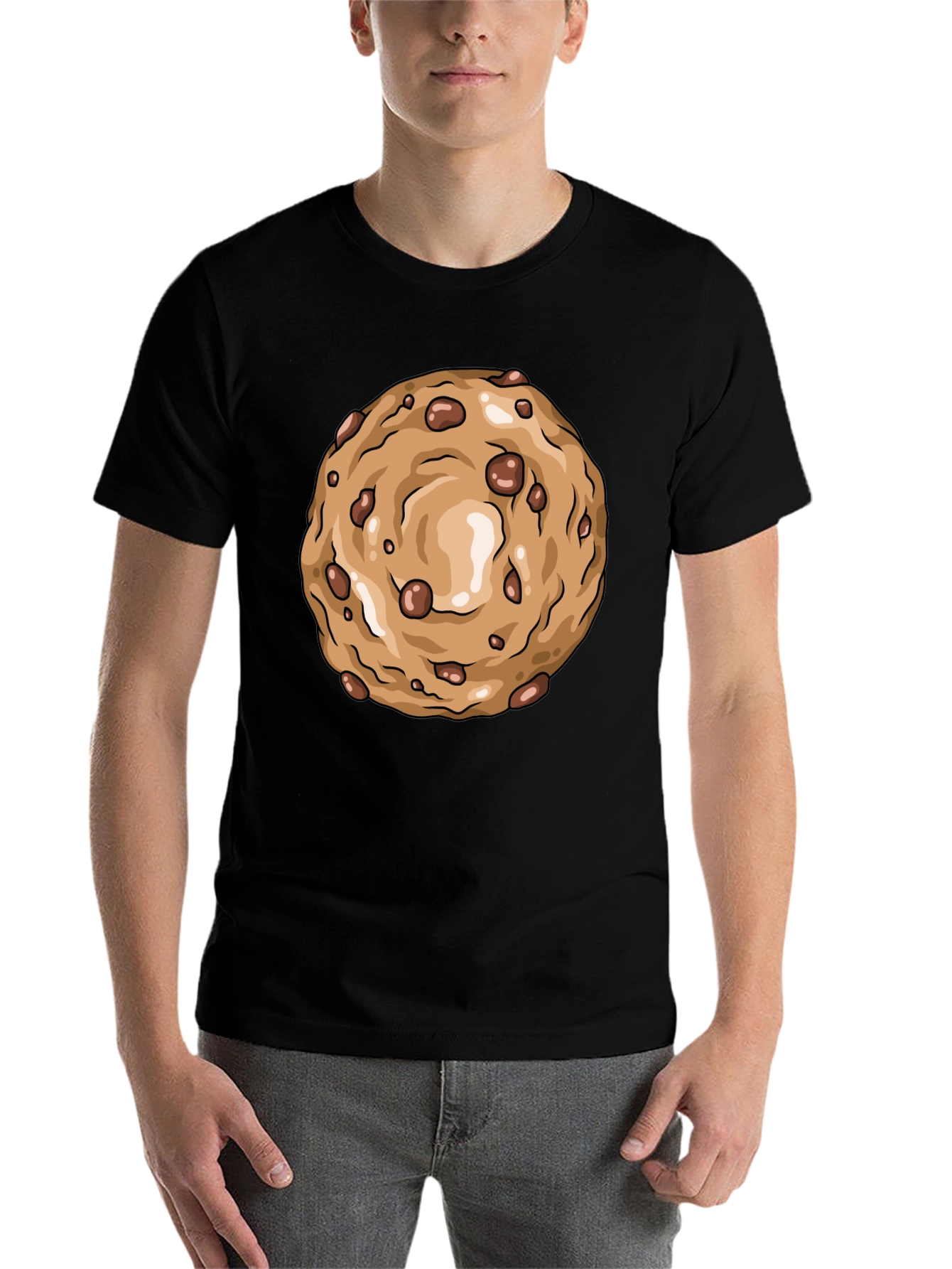 Black Cookie T-Shirt - Deliciously Funny Graphic Tee! view 7