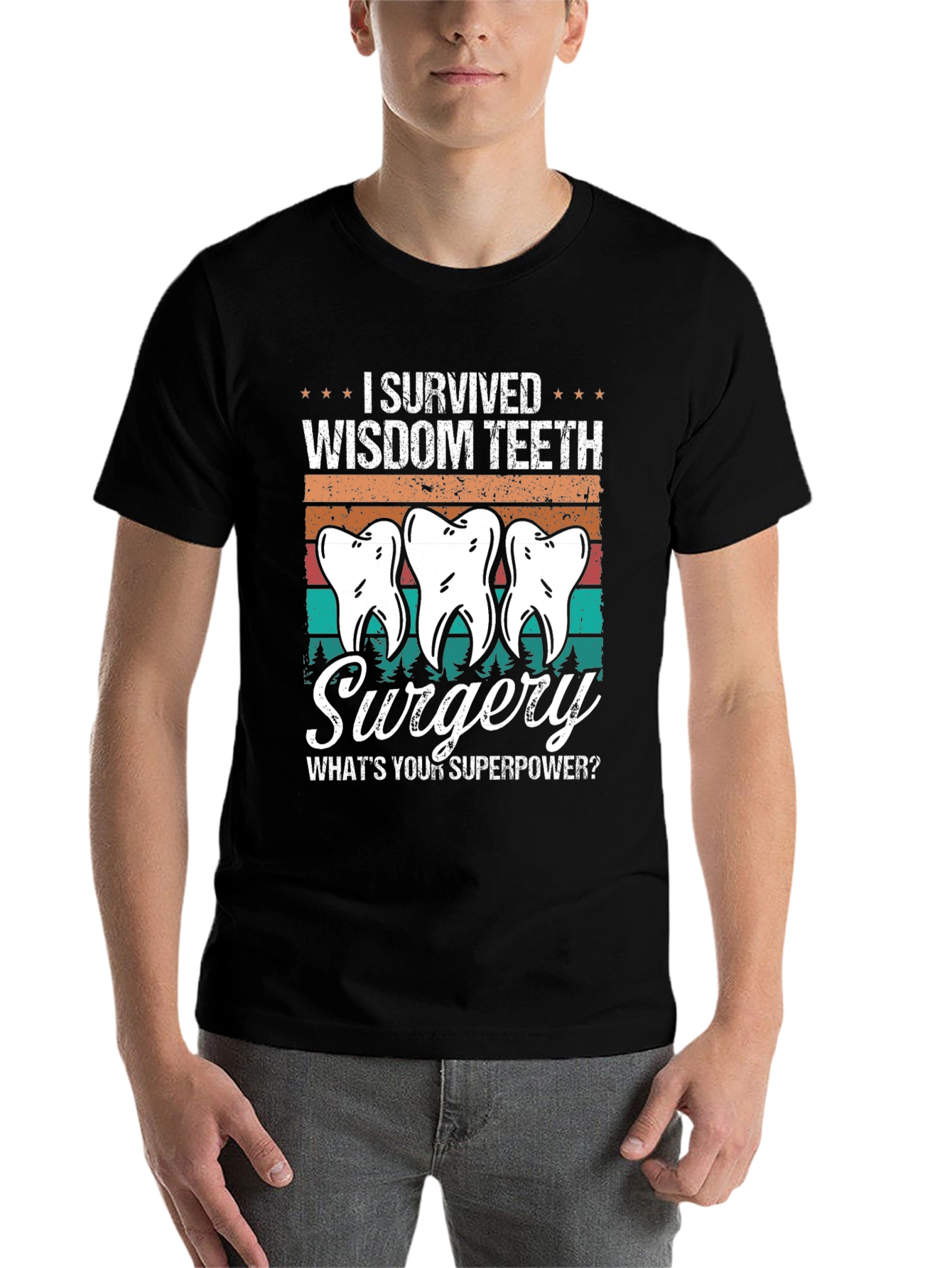 Wisdom Teeth Surgery Survivor Tee - 7