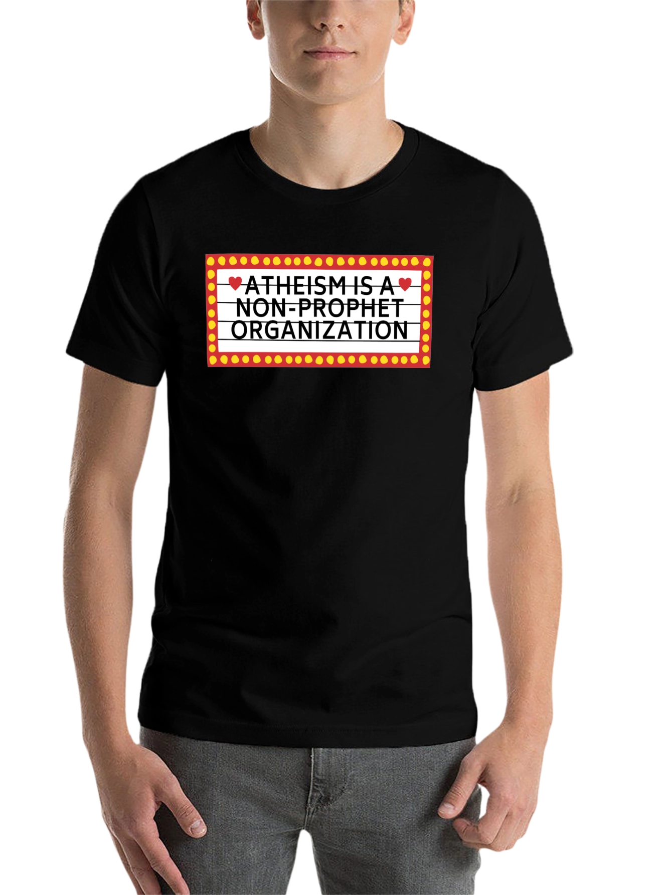 Black Atheism is a Non-Profit T-Shirt view 7