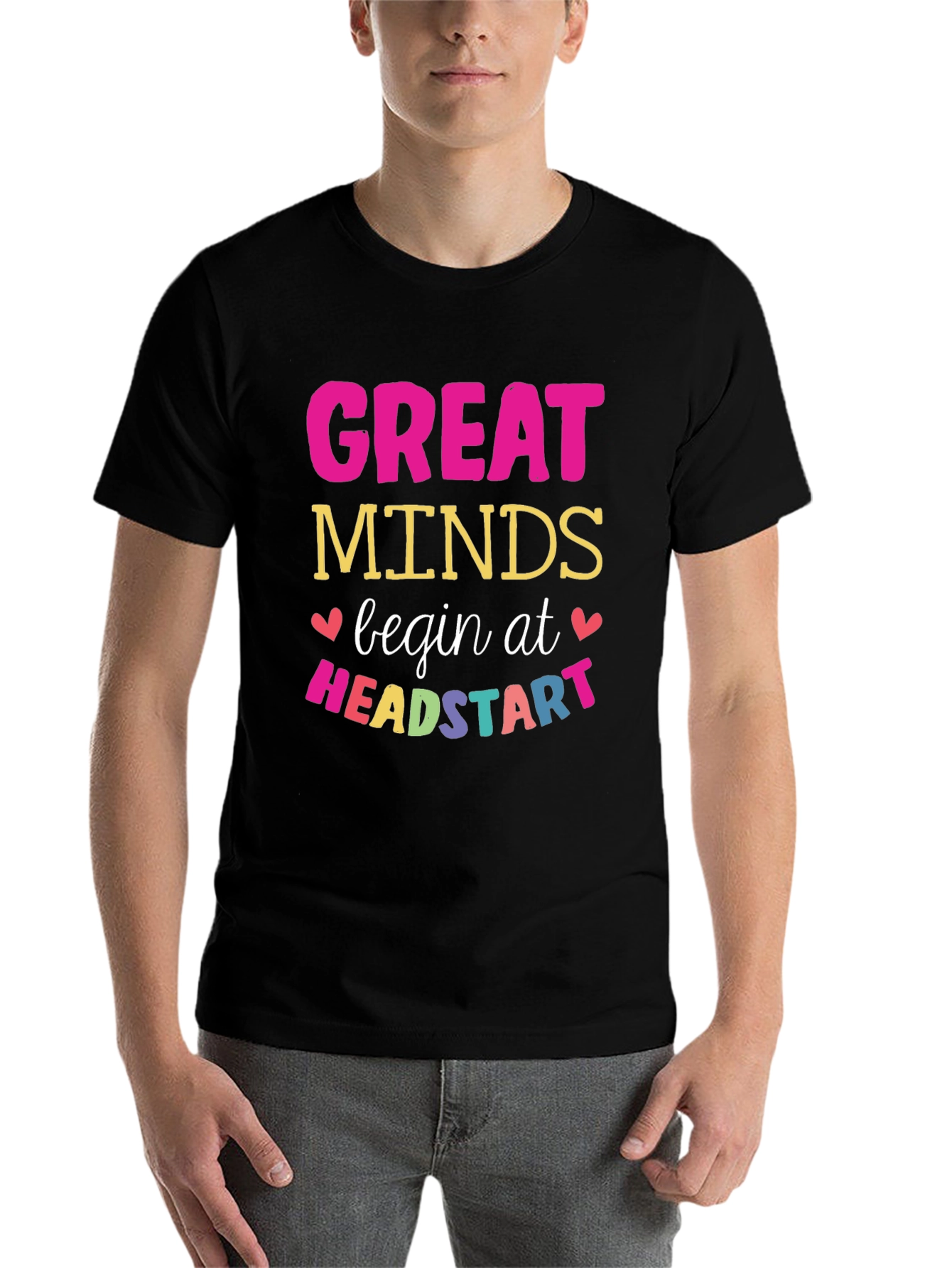Great Minds Begin at Head Start T-Shirt - 7