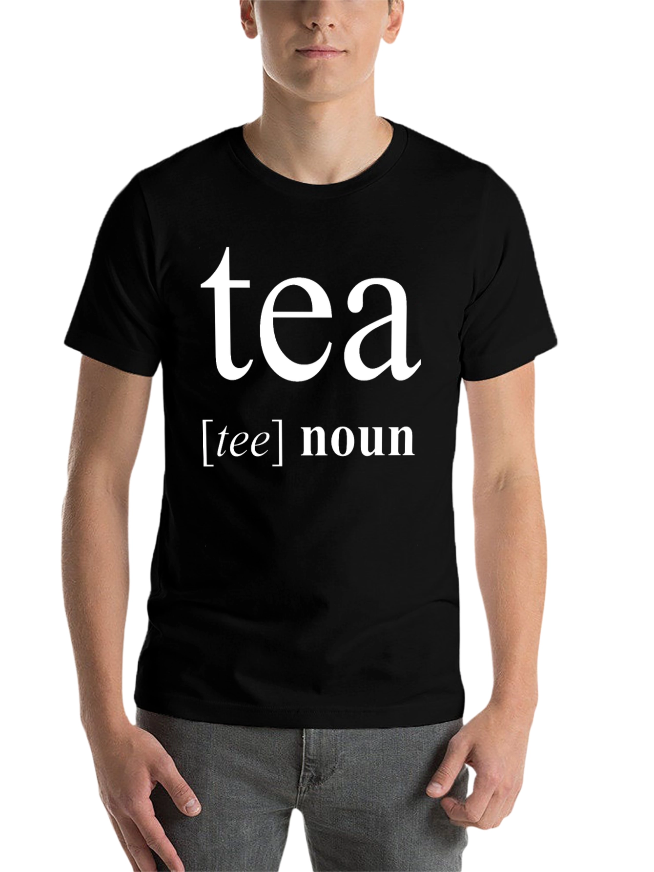 Black Tea Definition T-Shirt | Novelty Gift for Tea Lovers view 7