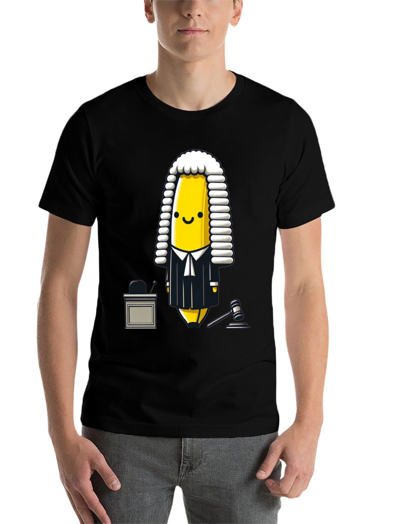 Banana Judge T-Shirt - Funny Lawyer Tee - 7