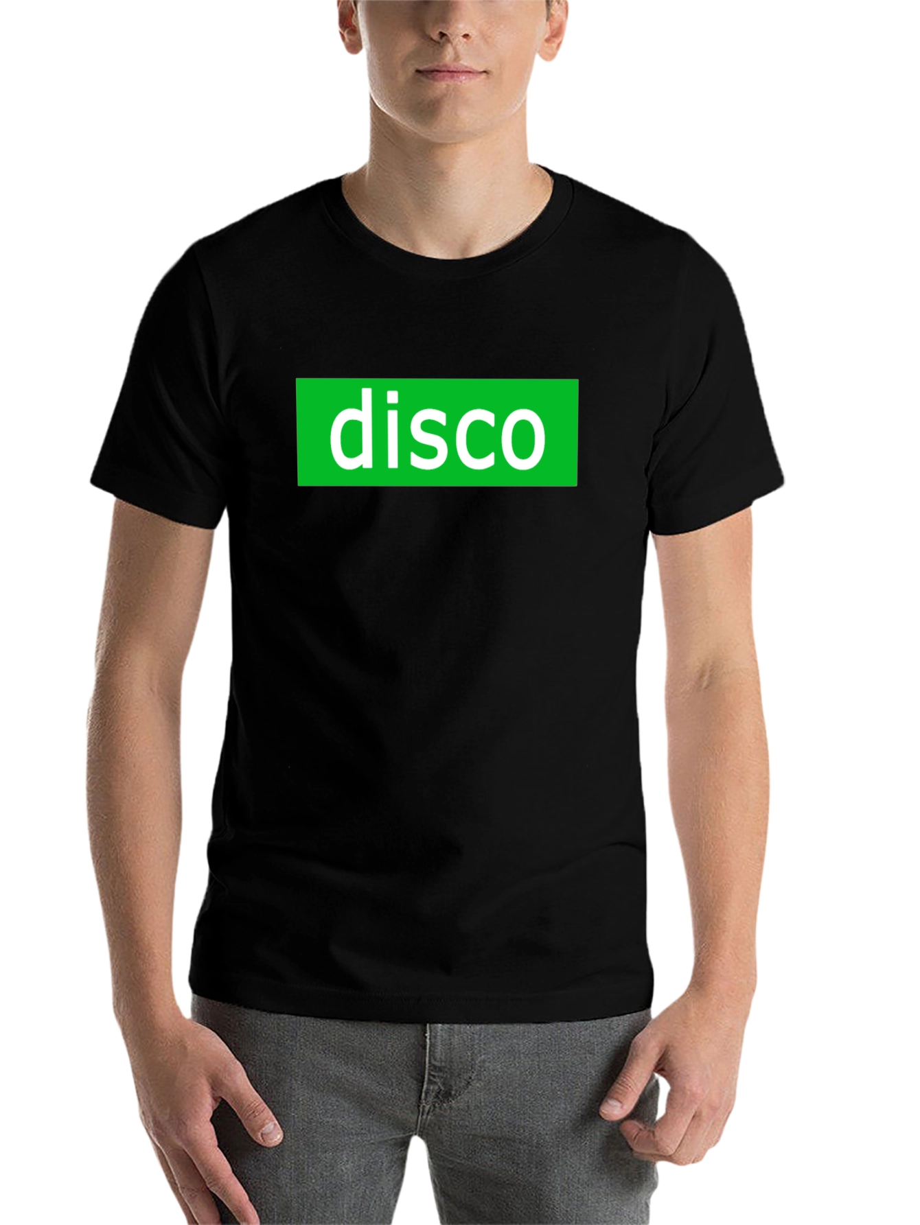 Black Disco Graphic Tee - Black Short Sleeve view 7