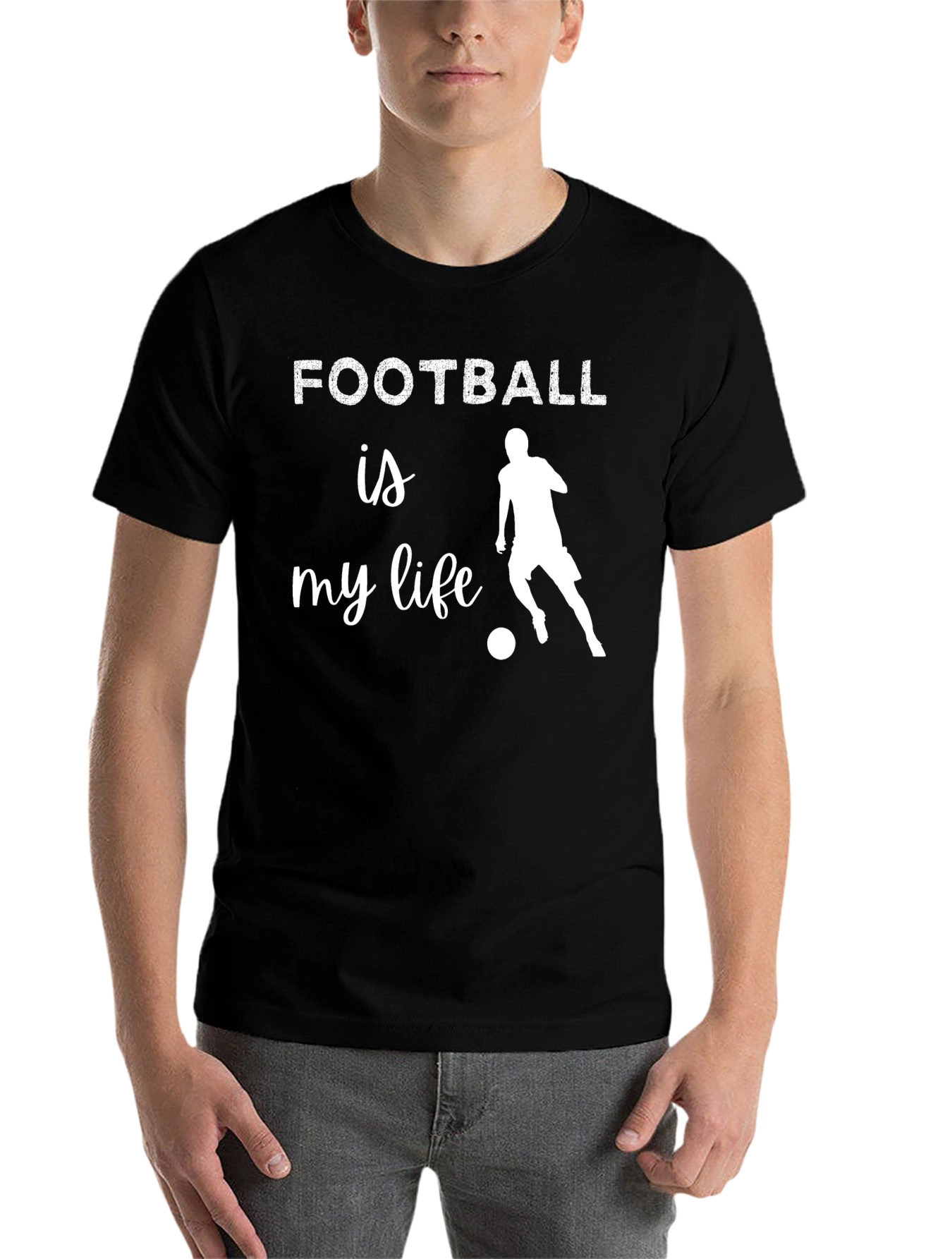 Football is My Life Graphic Tee - 7