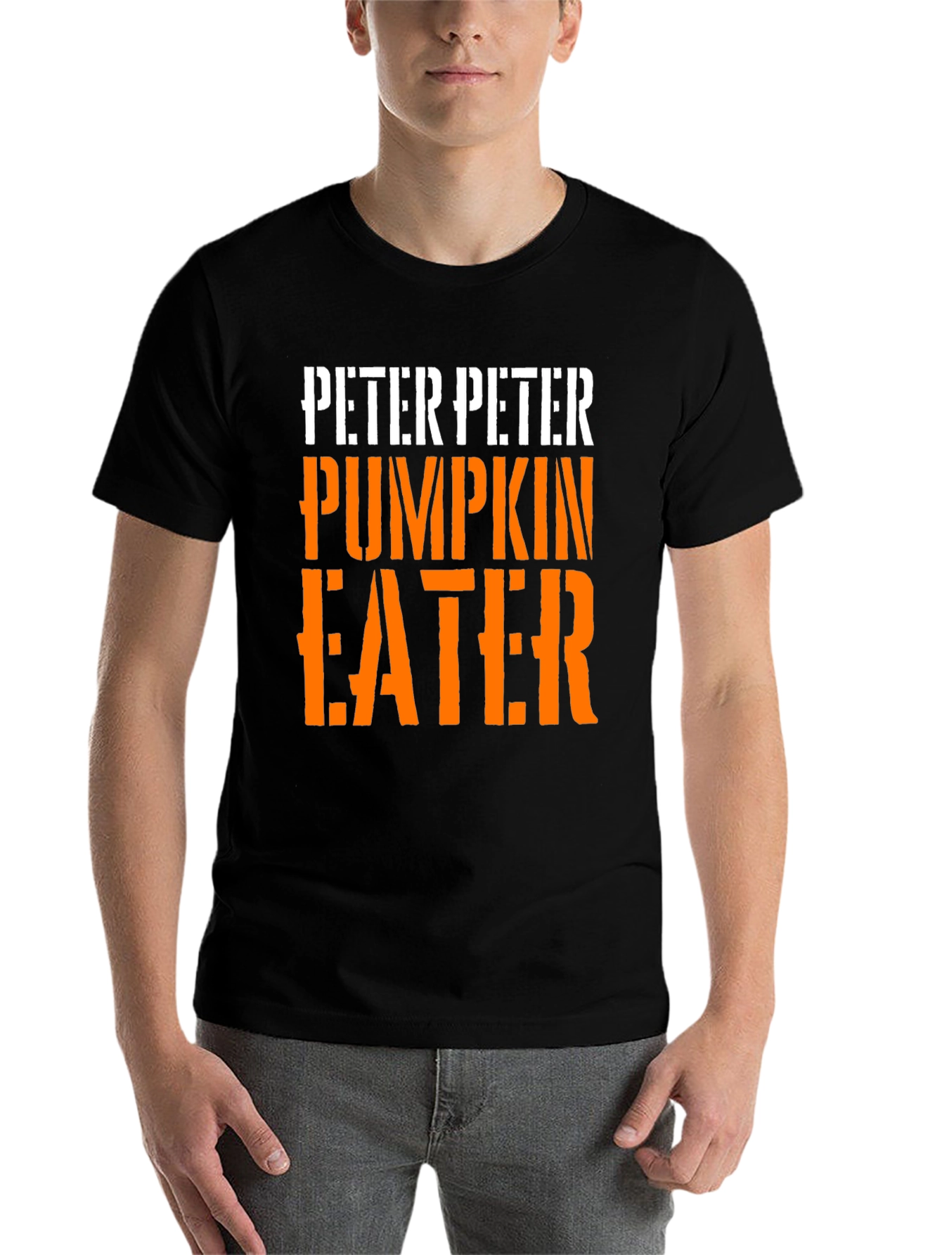 Black Peter Pumpkin Eater T-Shirt view 7