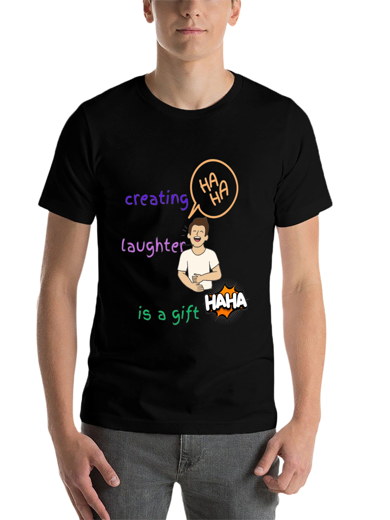 Creating Laughter Gift T-Shirt - 7