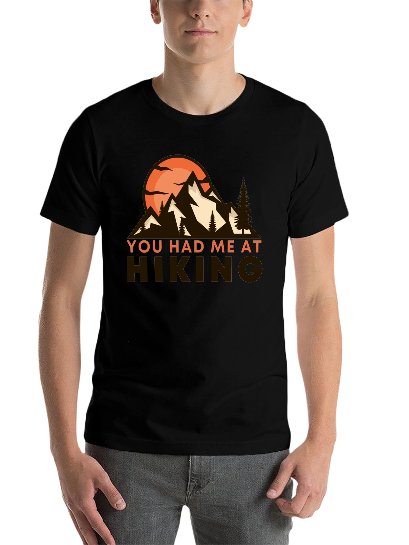 Hiking Graphic Tee - You Had Me At Hiking - 7