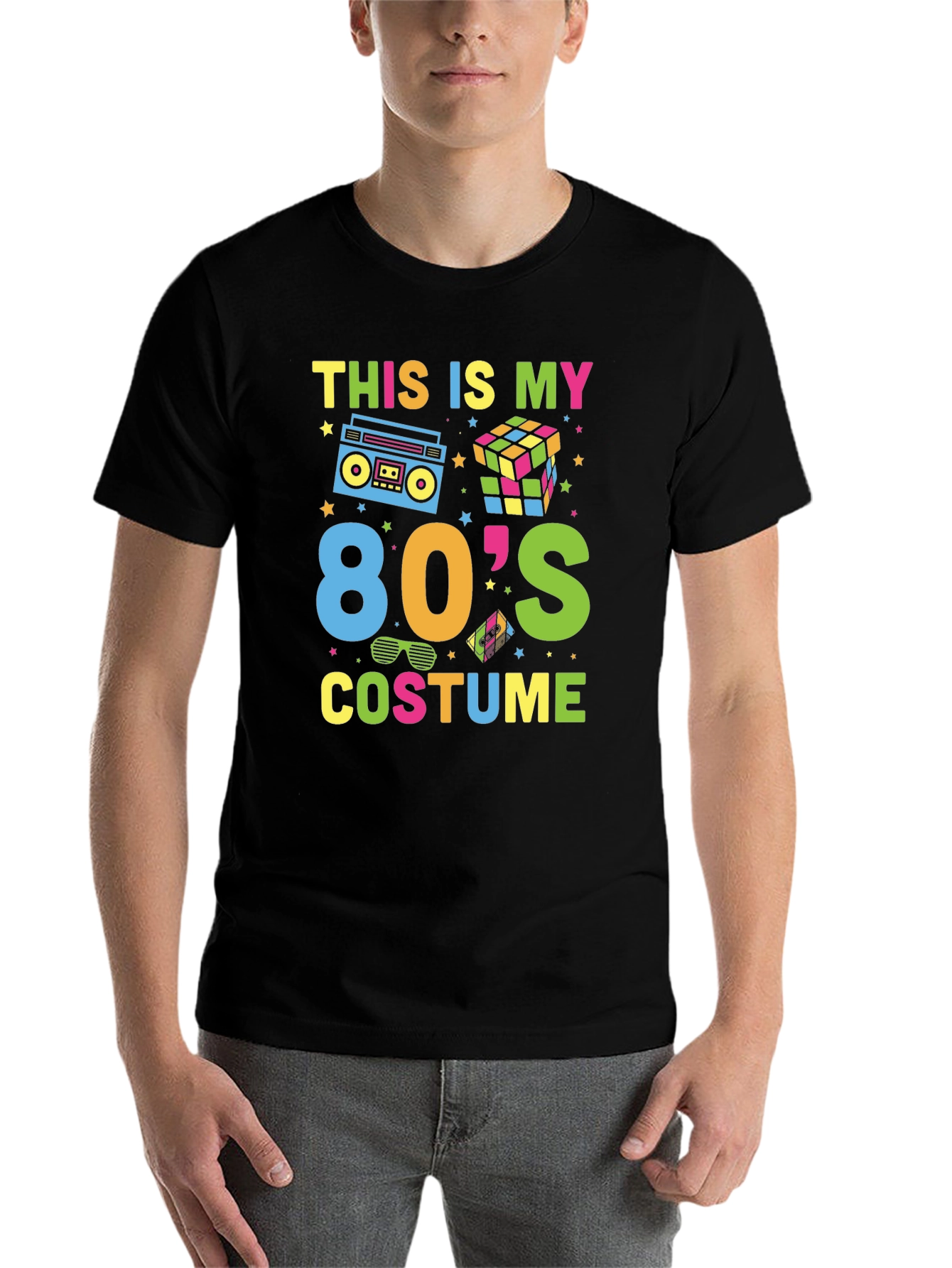 80's Costume T-Shirt - Retro Style - 7