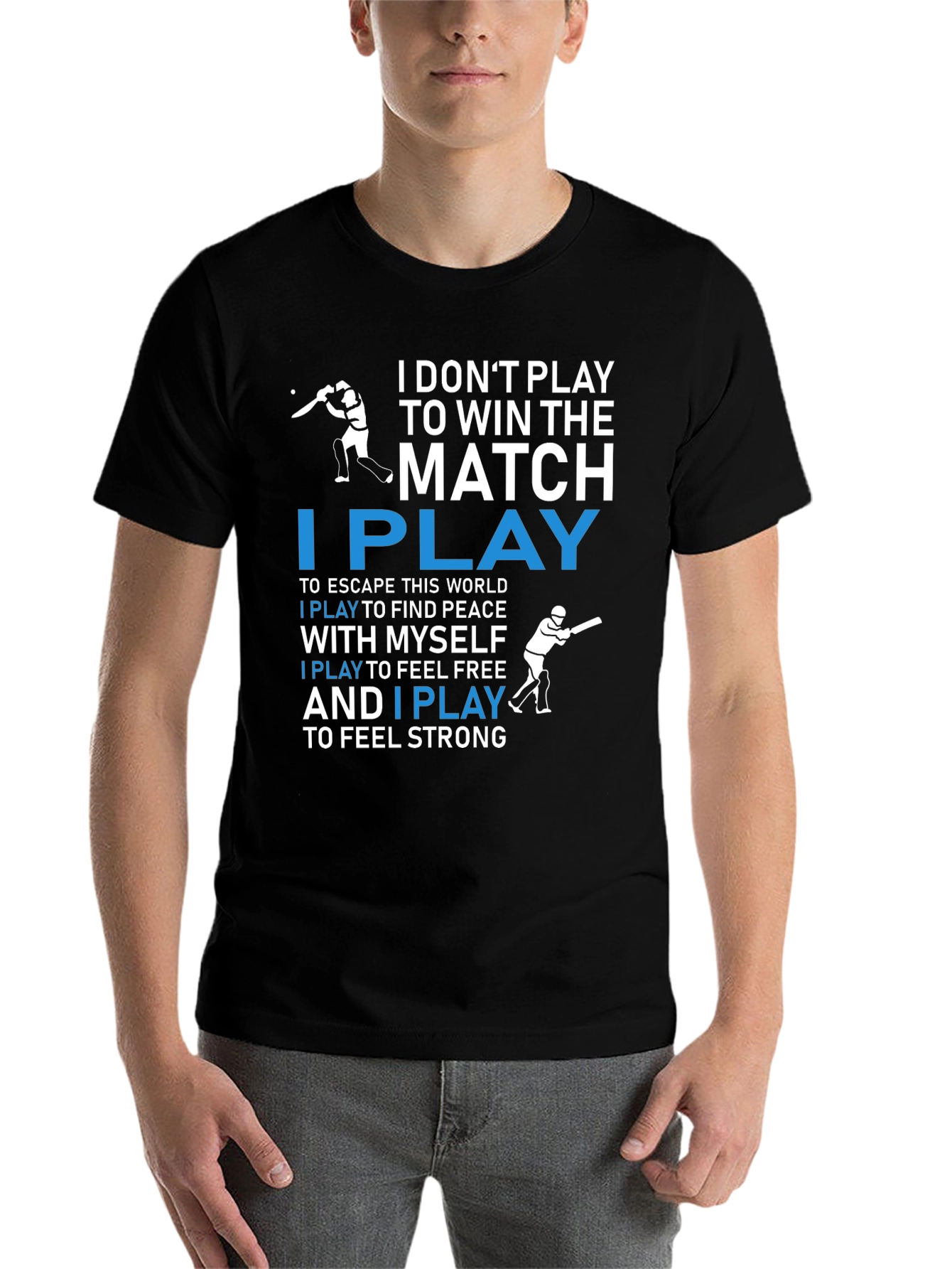 Cricket Lover T-Shirt: Play for Peace, Not Just to Win! - 7