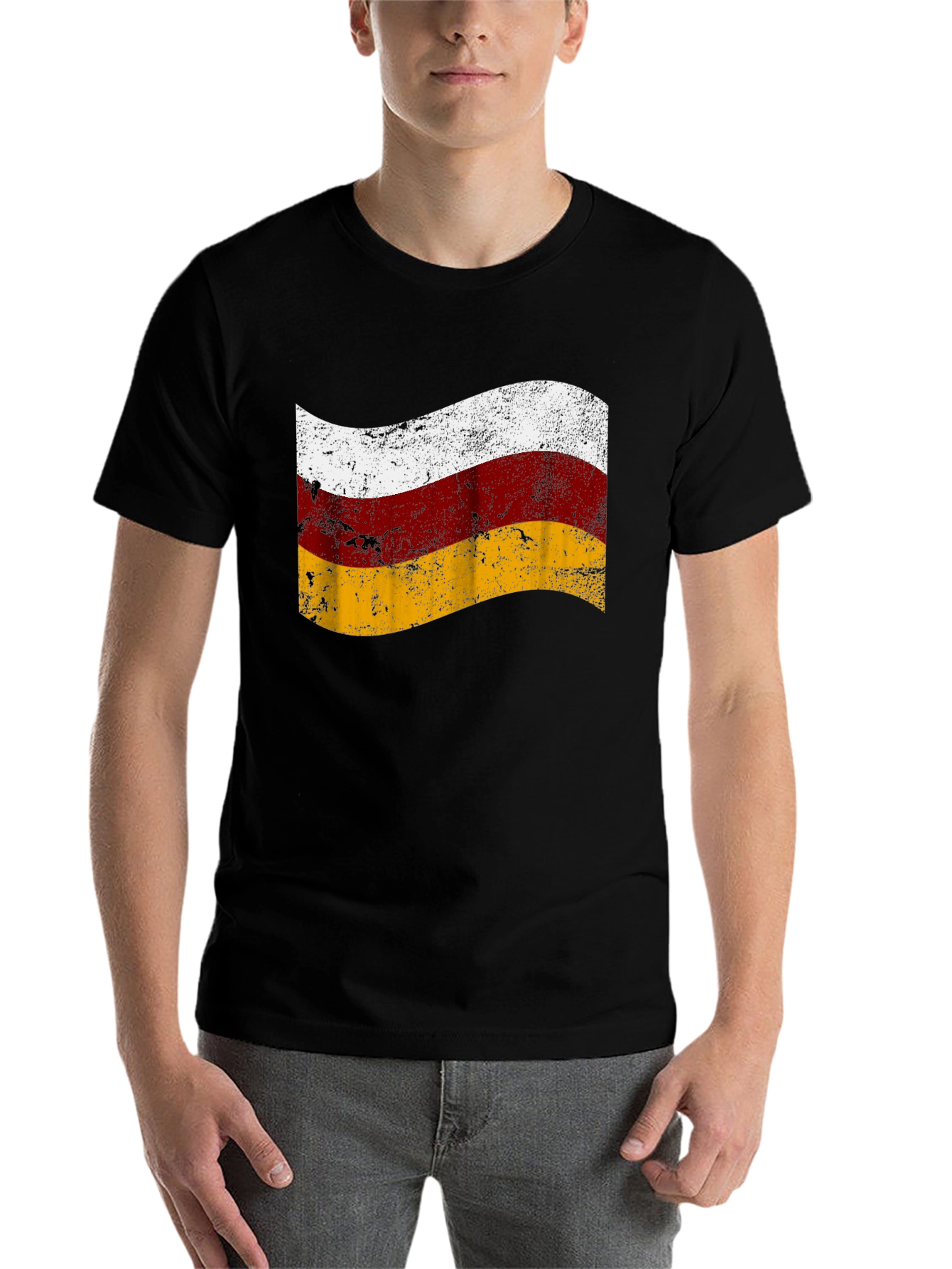Vintage South Ossetia Flag T-Shirt - 7