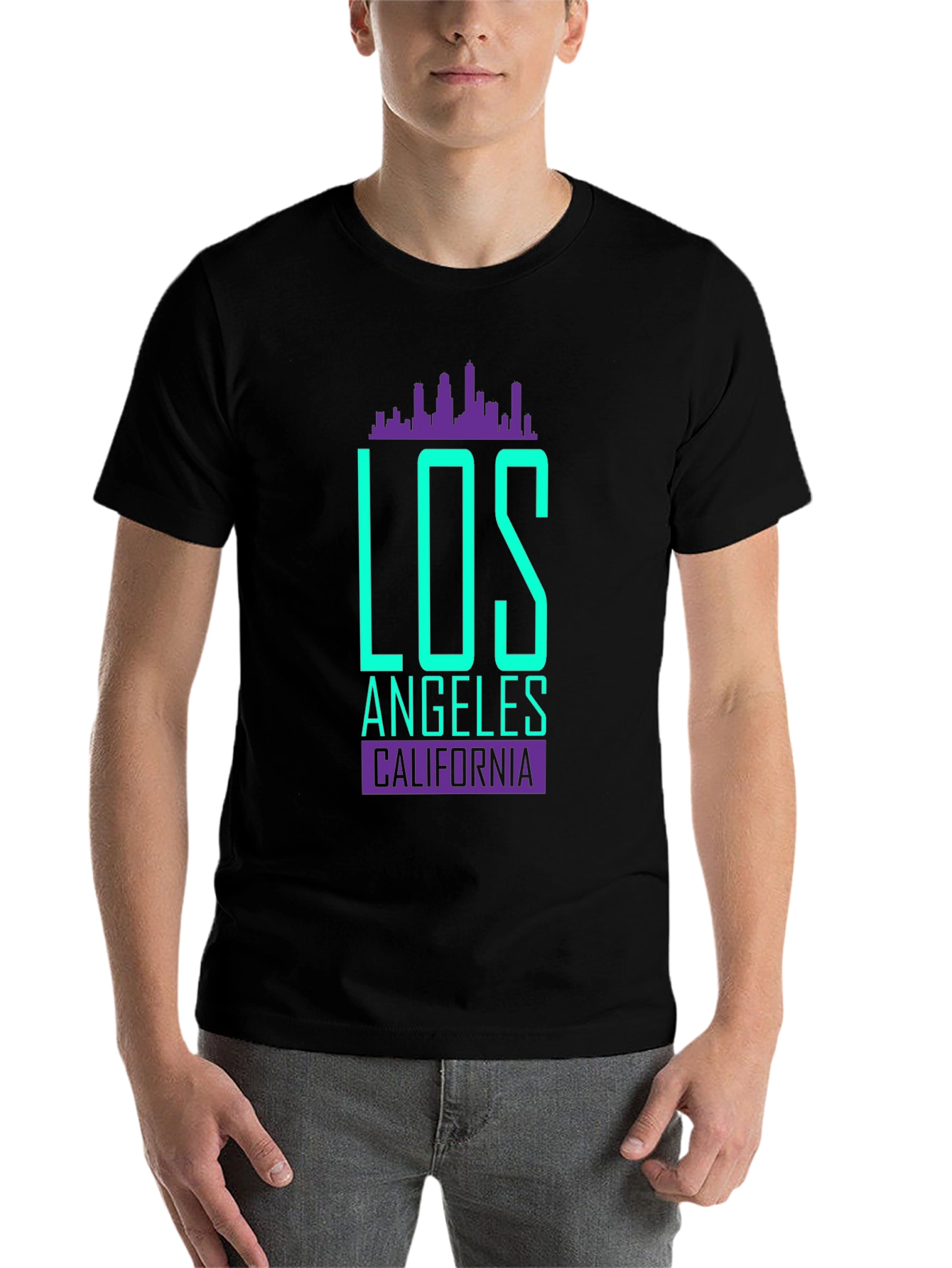 Los Angeles California Graphic T-Shirt - 7