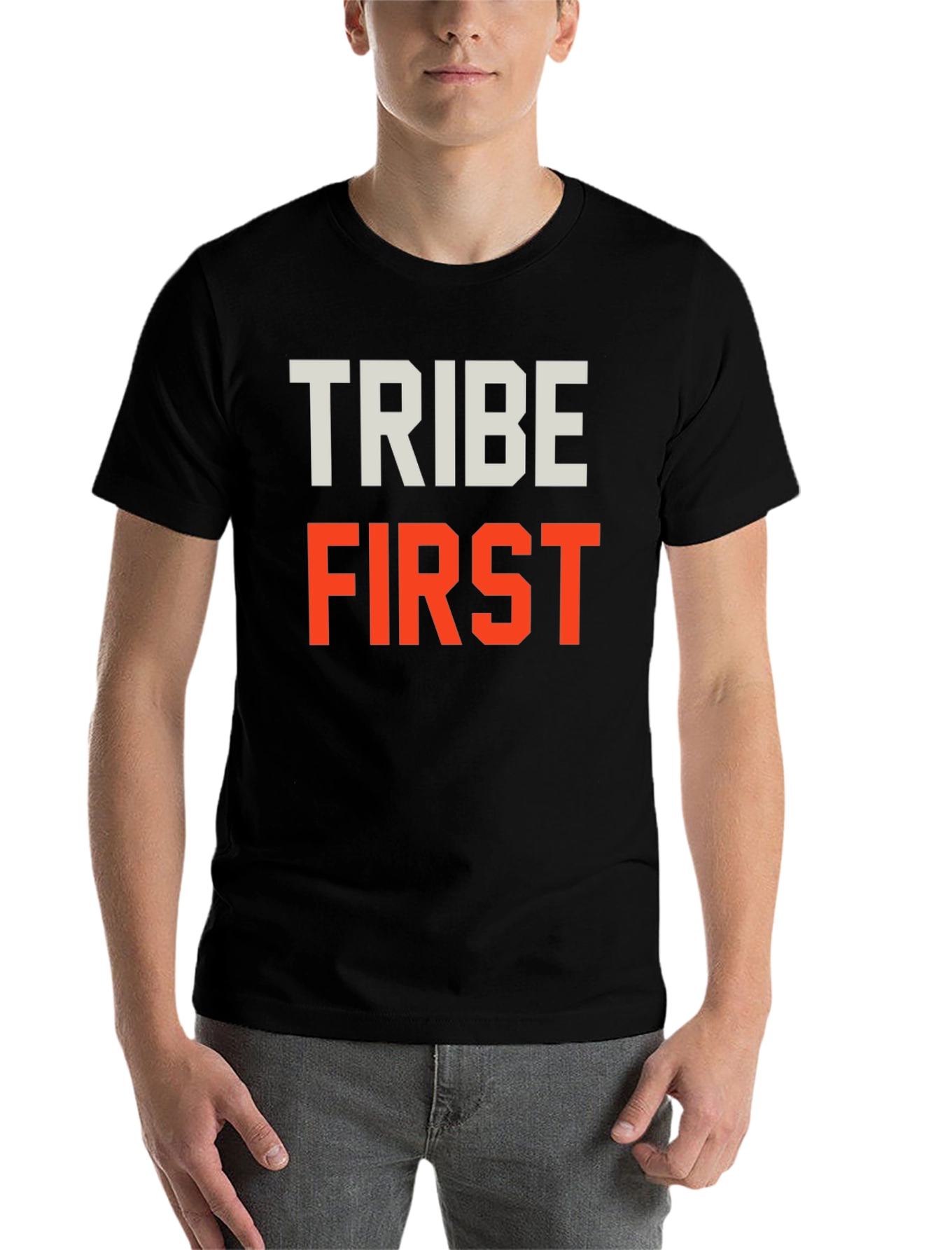 Black Tribe First Graphic Tee - Stylish Casual Wear view 7