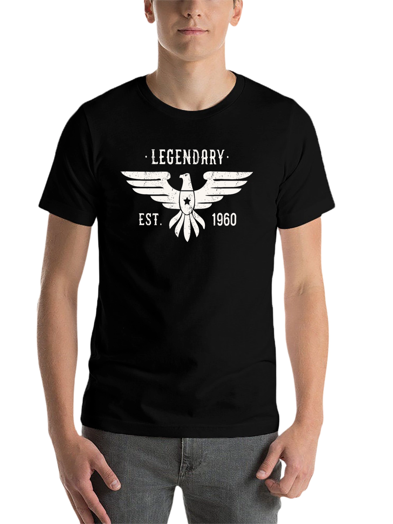Black Legendary EST. 1960 Graphic Tee view 7