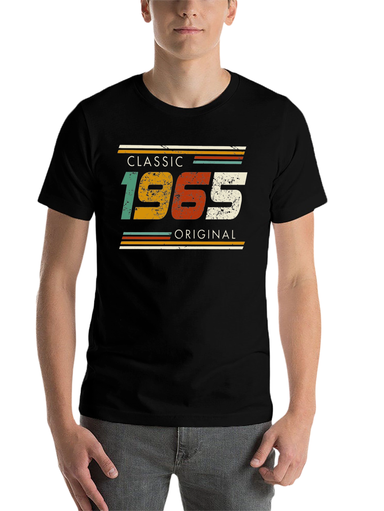 Black Classic 1965 Original Graphic T-Shirt view 7