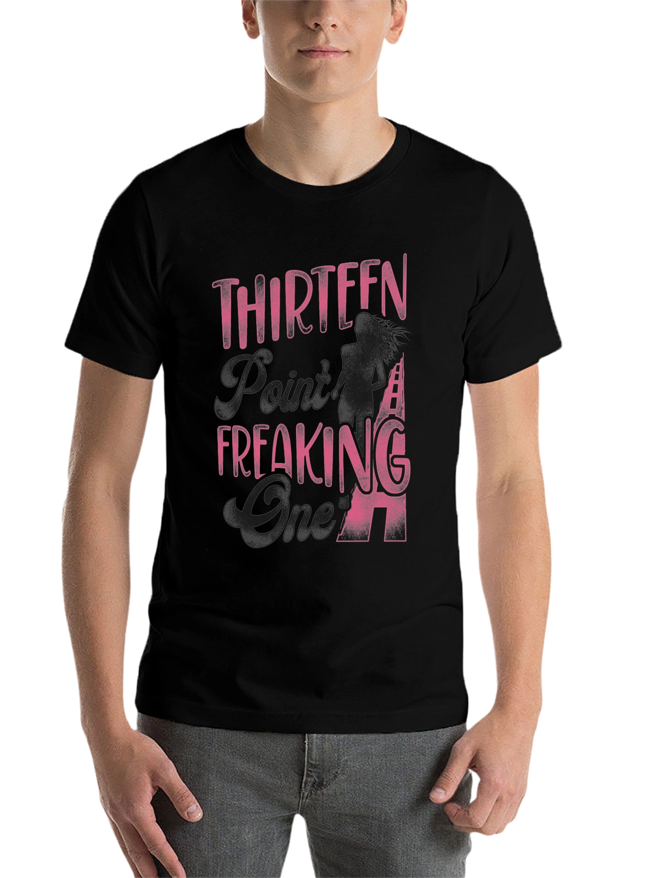 Black Thirteen Freaking 94 T-Shirt view 7