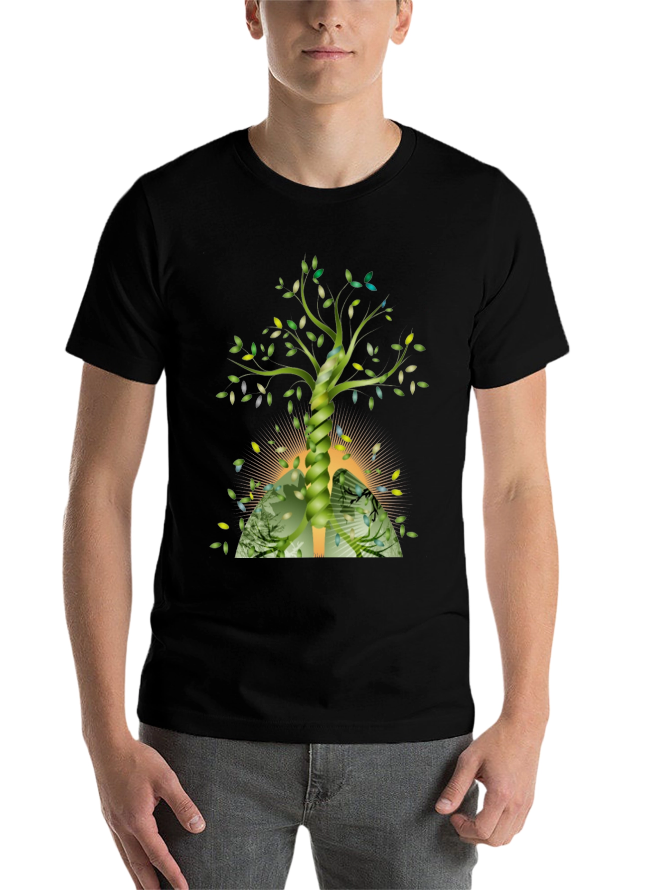 Tree of Life Lungs Graphic Tee - 7