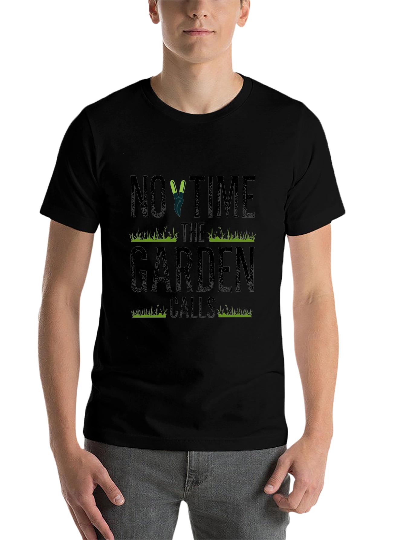 Gardener T-Shirt: No Time, The Garden Calls - 7