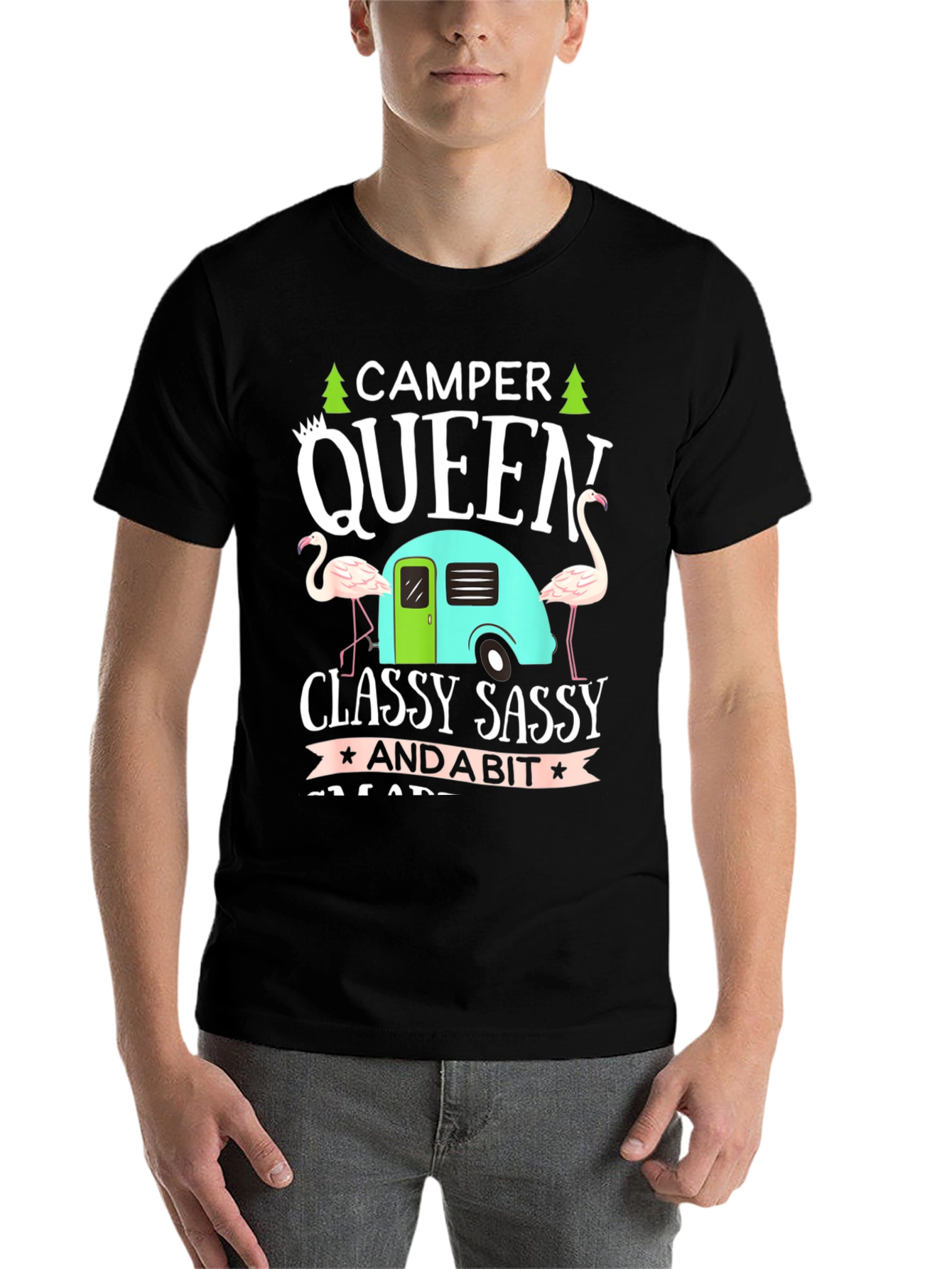 Camper Queen T-Shirt - Classy Sassy Graphic Tee - 7