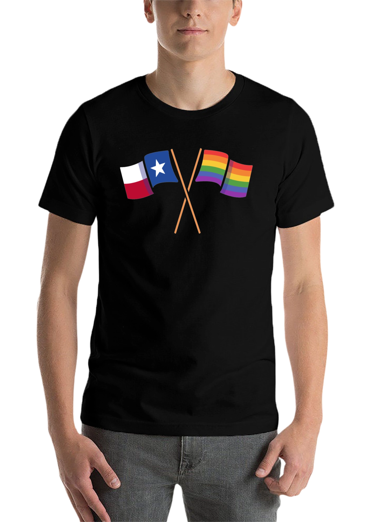 Black Texas Pride T-Shirt view 7