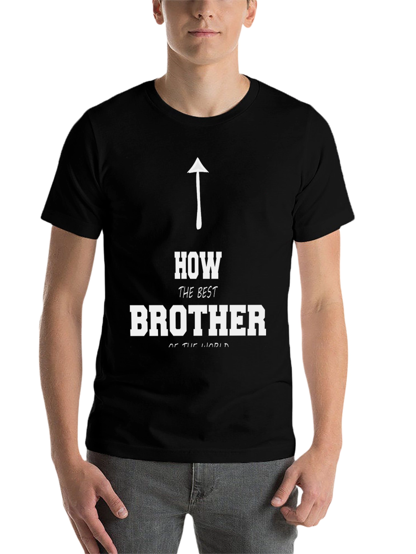 Black Best Brother T-Shirt view 7