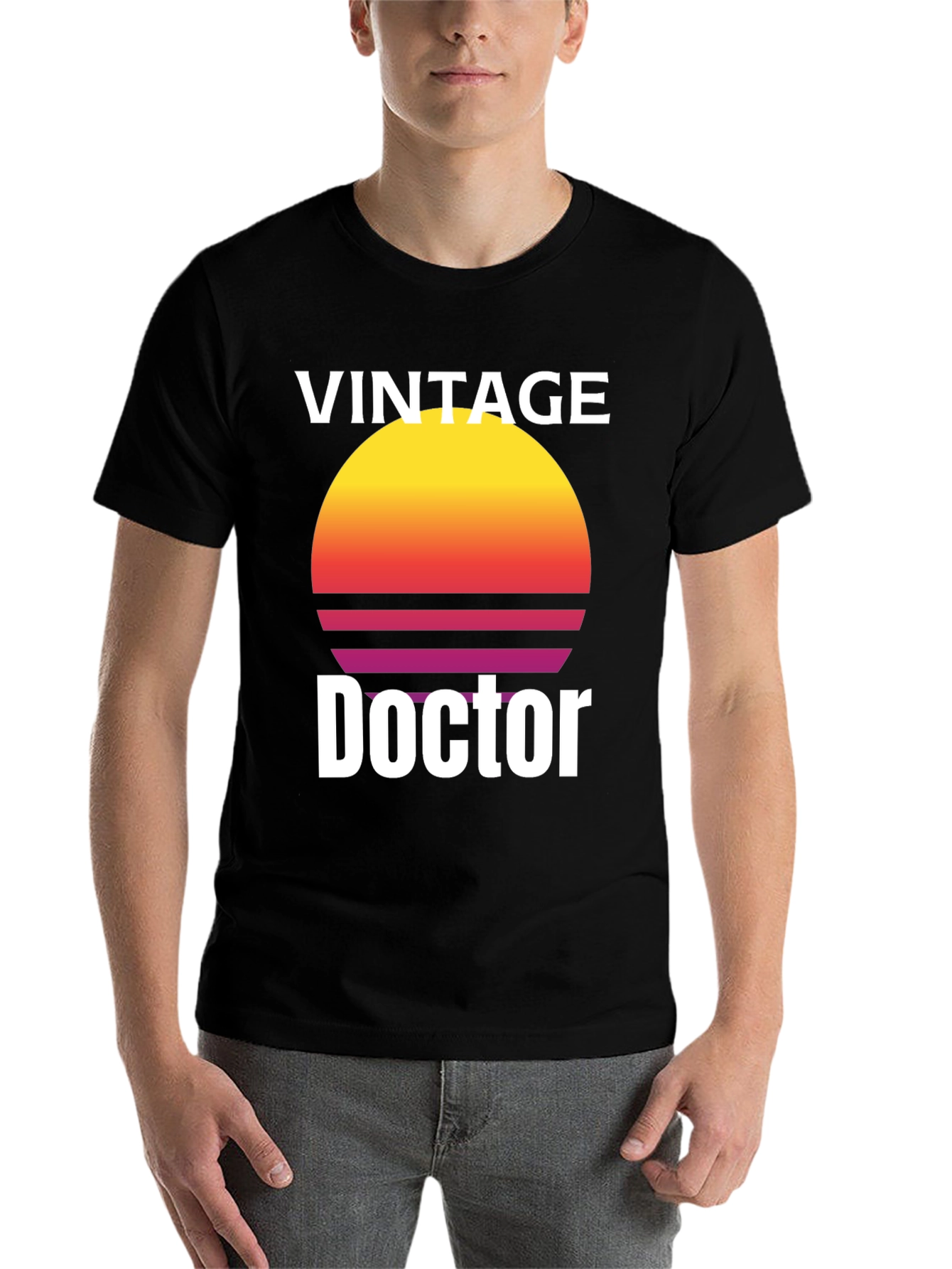 Vintage Doctor Graphic Tee - Retro Style - 7