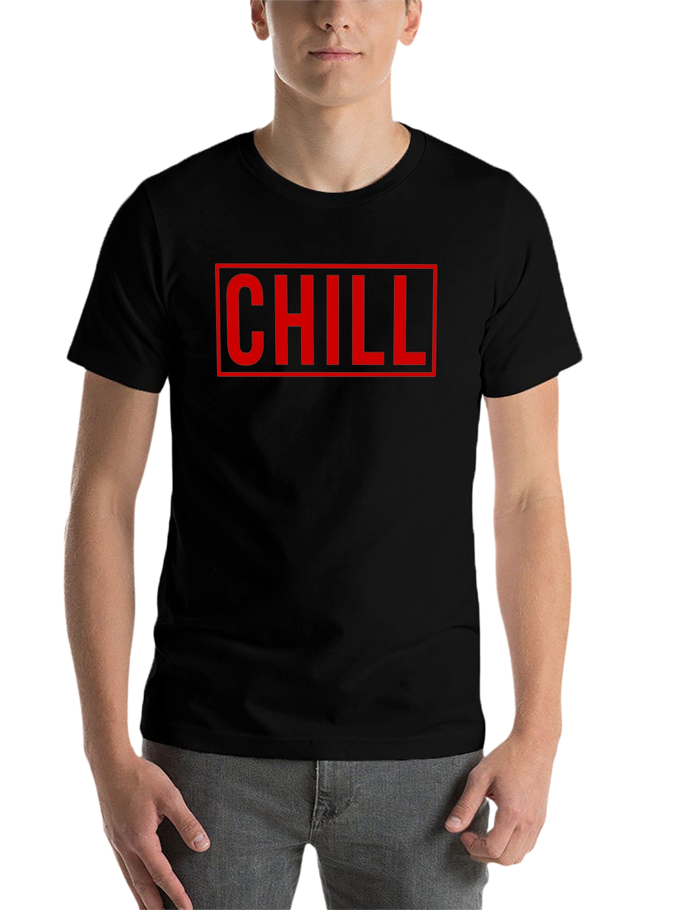 Black Chill Red Box Black T-Shirt view 7