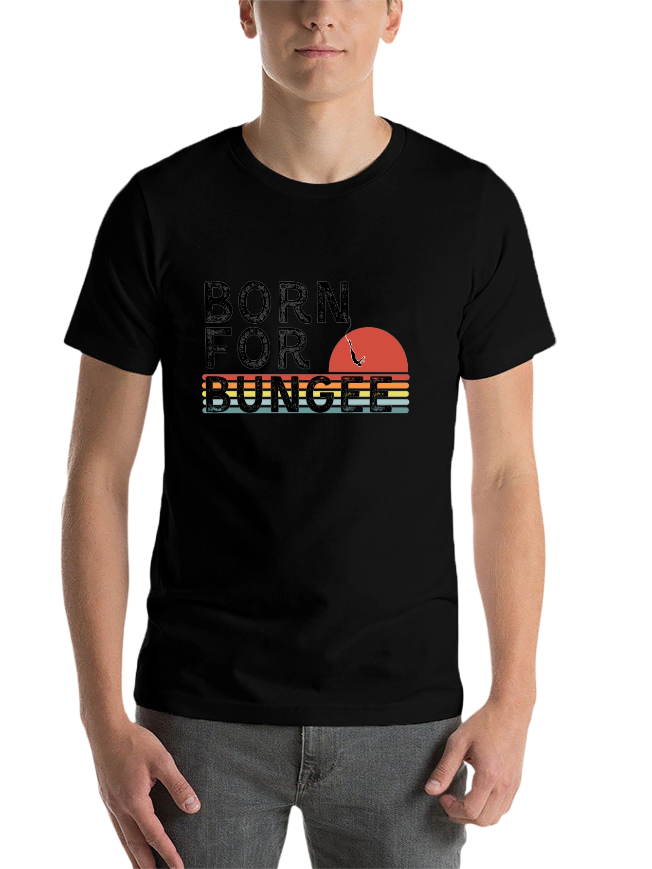 Born for Bungee Retro Graphic Tee - 7