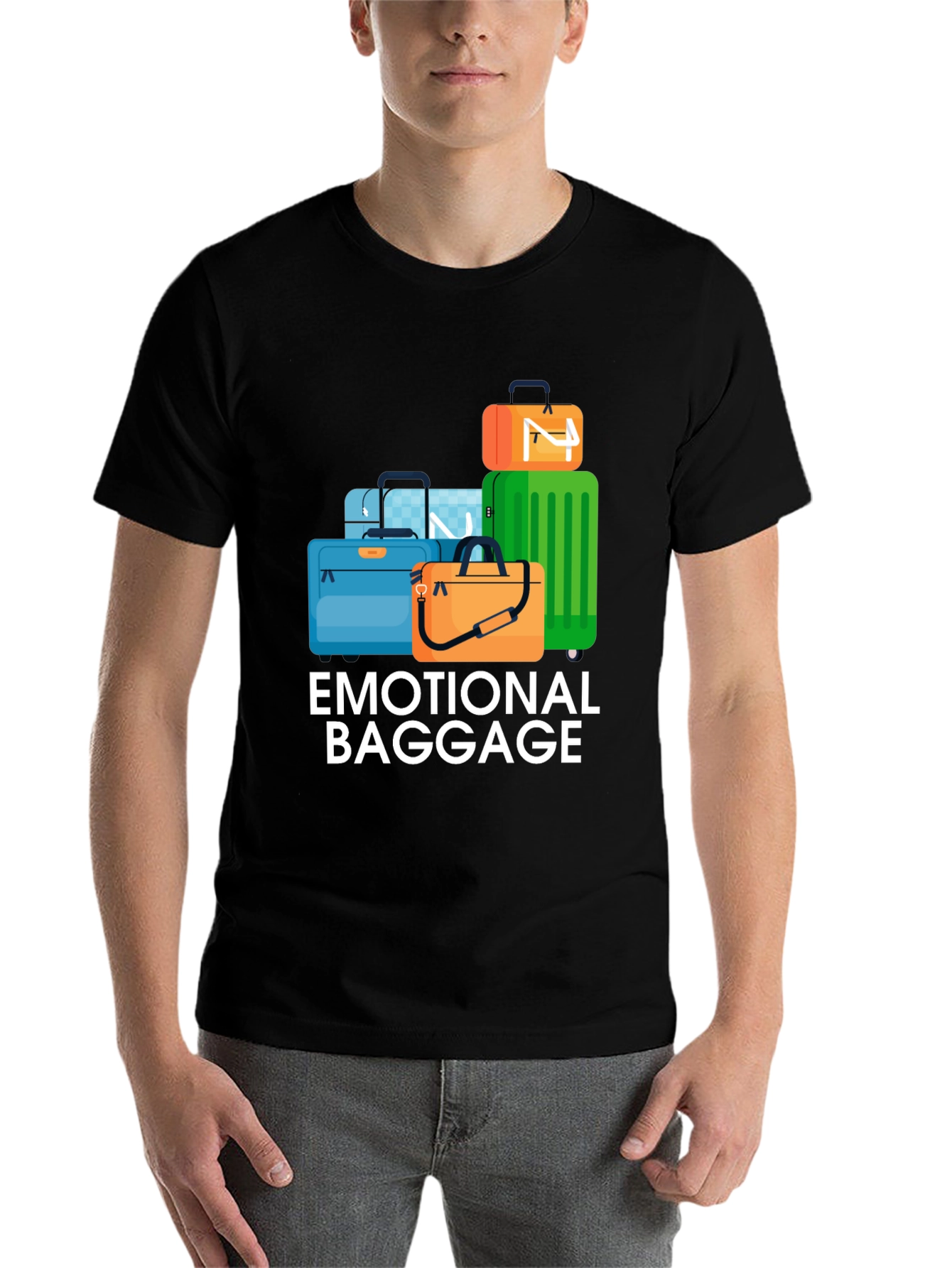 Emotional Baggage Graphic T-Shirt - 7