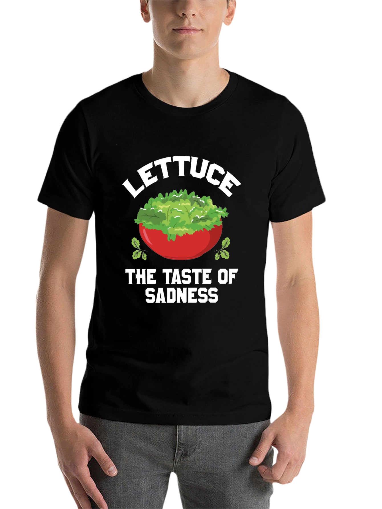 Black Lettuce: The Taste Of Sadness Graphic Tee view 7