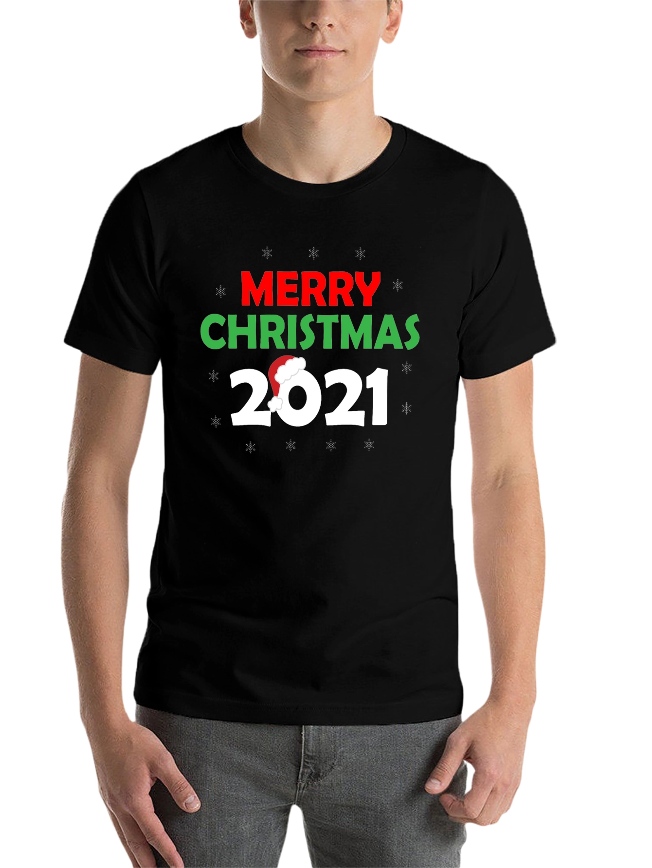 Merry Christmas 2021 Graphic T-Shirt - 7