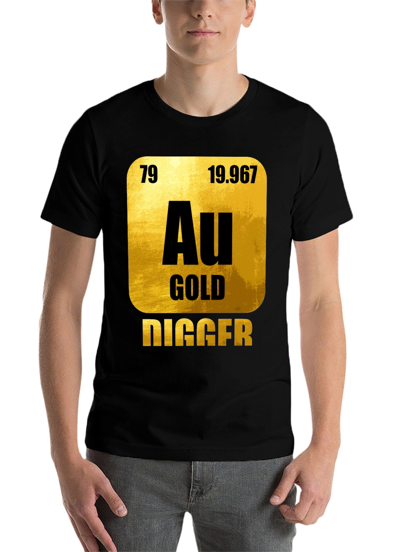 Black Gold Digger Graphic Tee - Element Style view 7