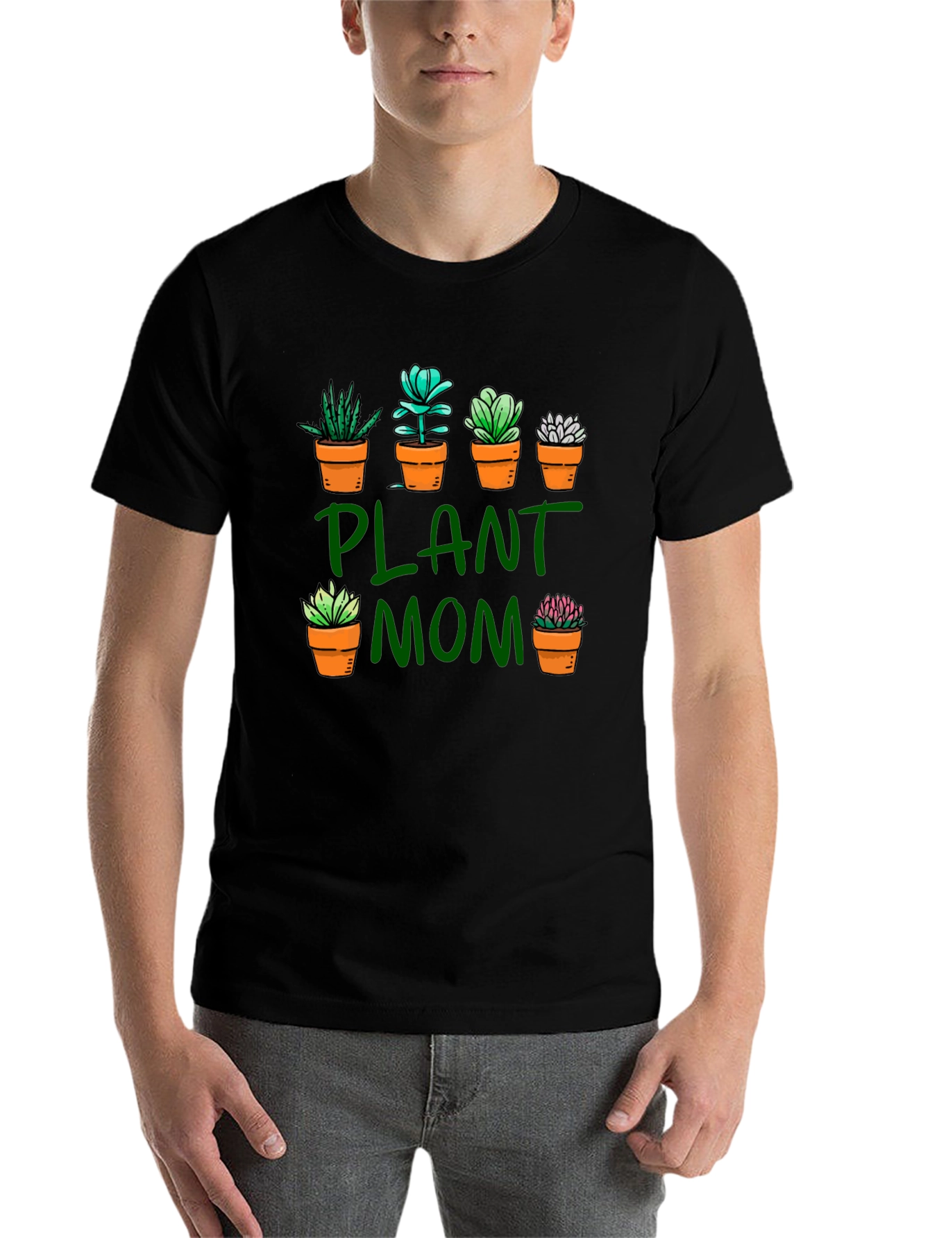 Plant Mom T-Shirt - Succulent Garden Tee - 7