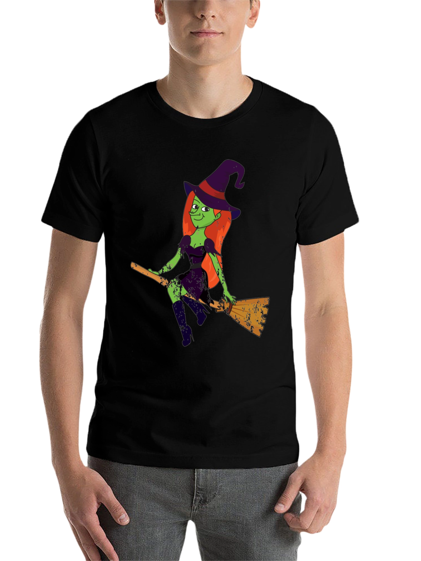 Black Witch Graphic T-Shirt view 7