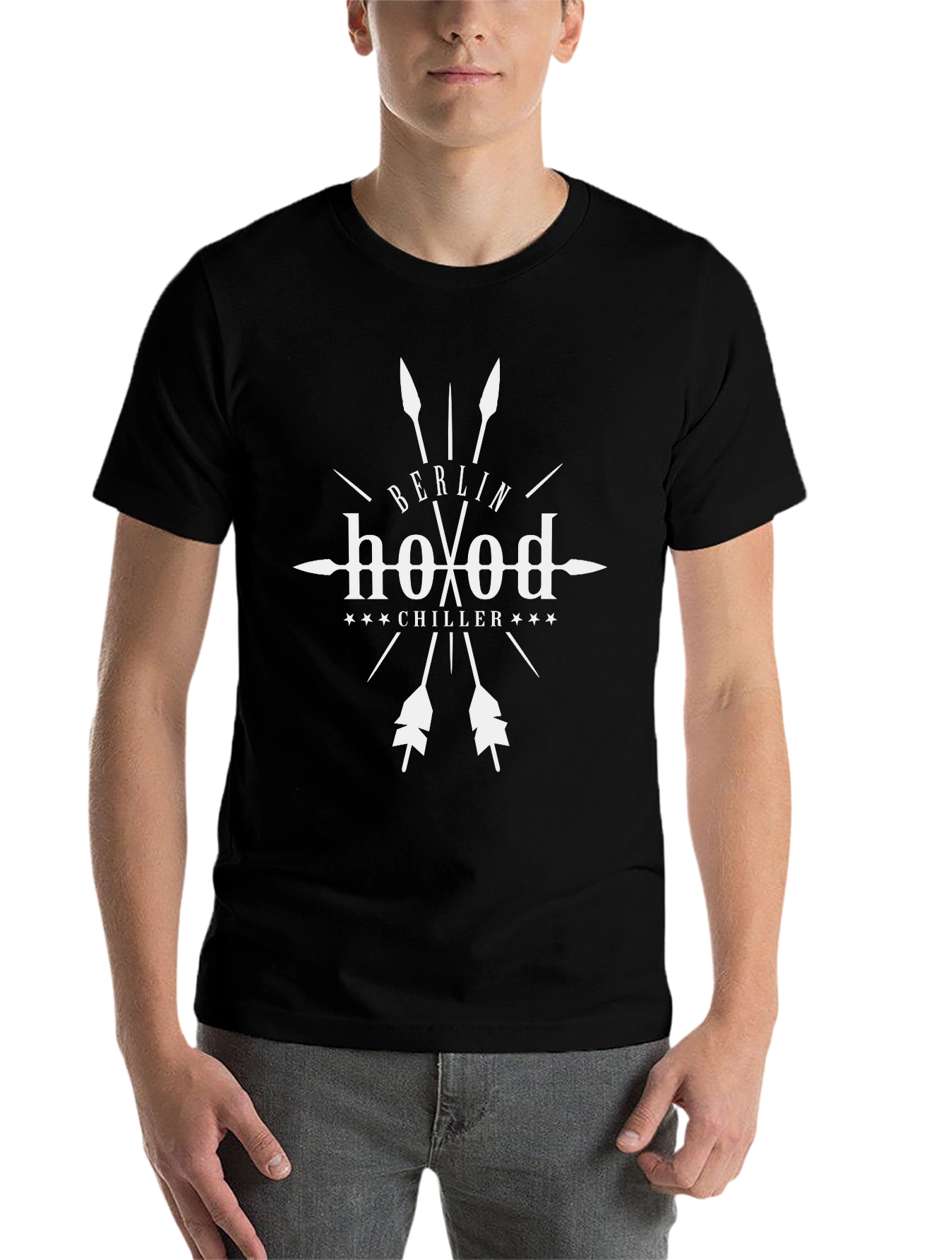 Berlin Hood Chiller Graphic Tee - Black - 7