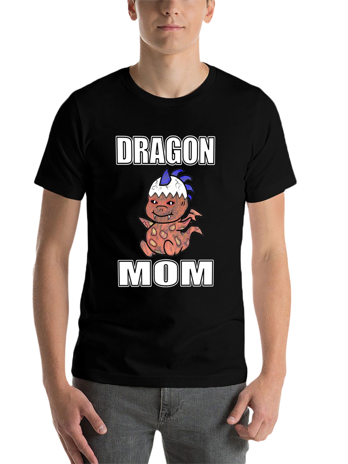Dragon Mom Graphic T-Shirt - 7