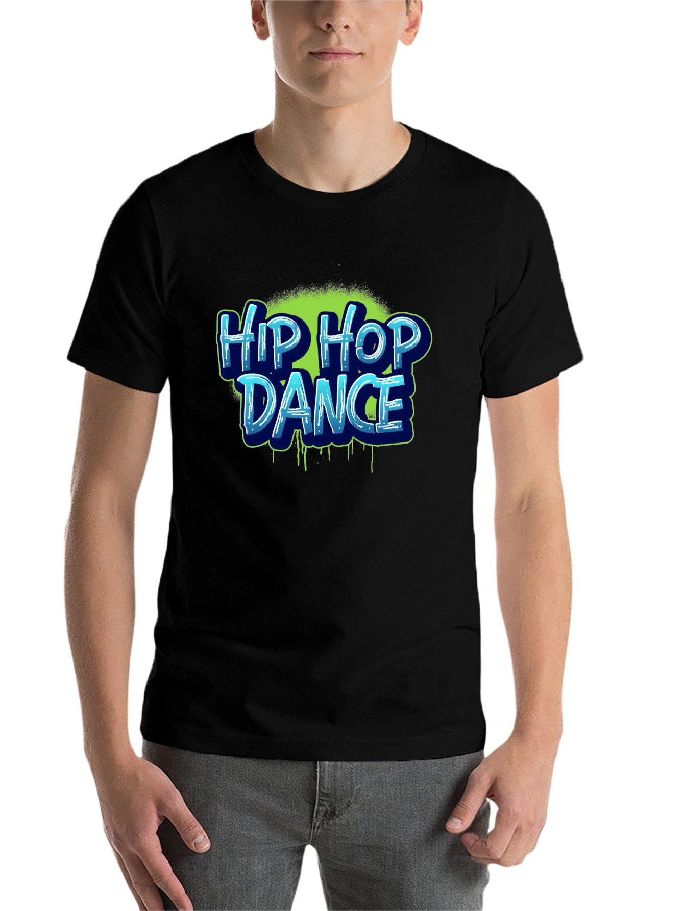 Black Hip Hop Dance T-Shirt - Urban Style view 7